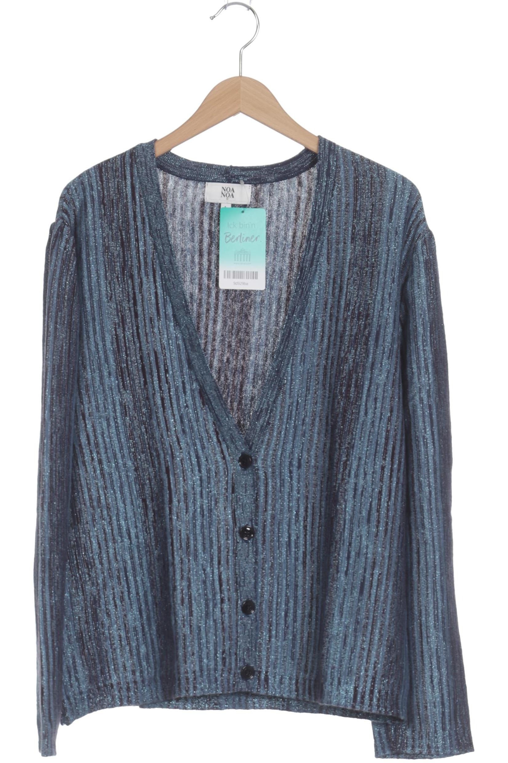 

Noa Noa Damen Strickjacke, marineblau, Gr. 42