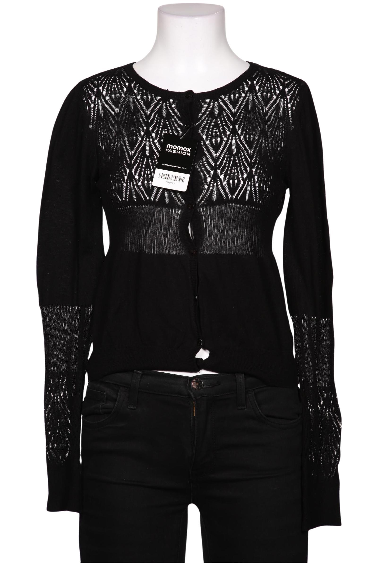 

Noa Noa Damen Strickjacke, schwarz, Gr. 34