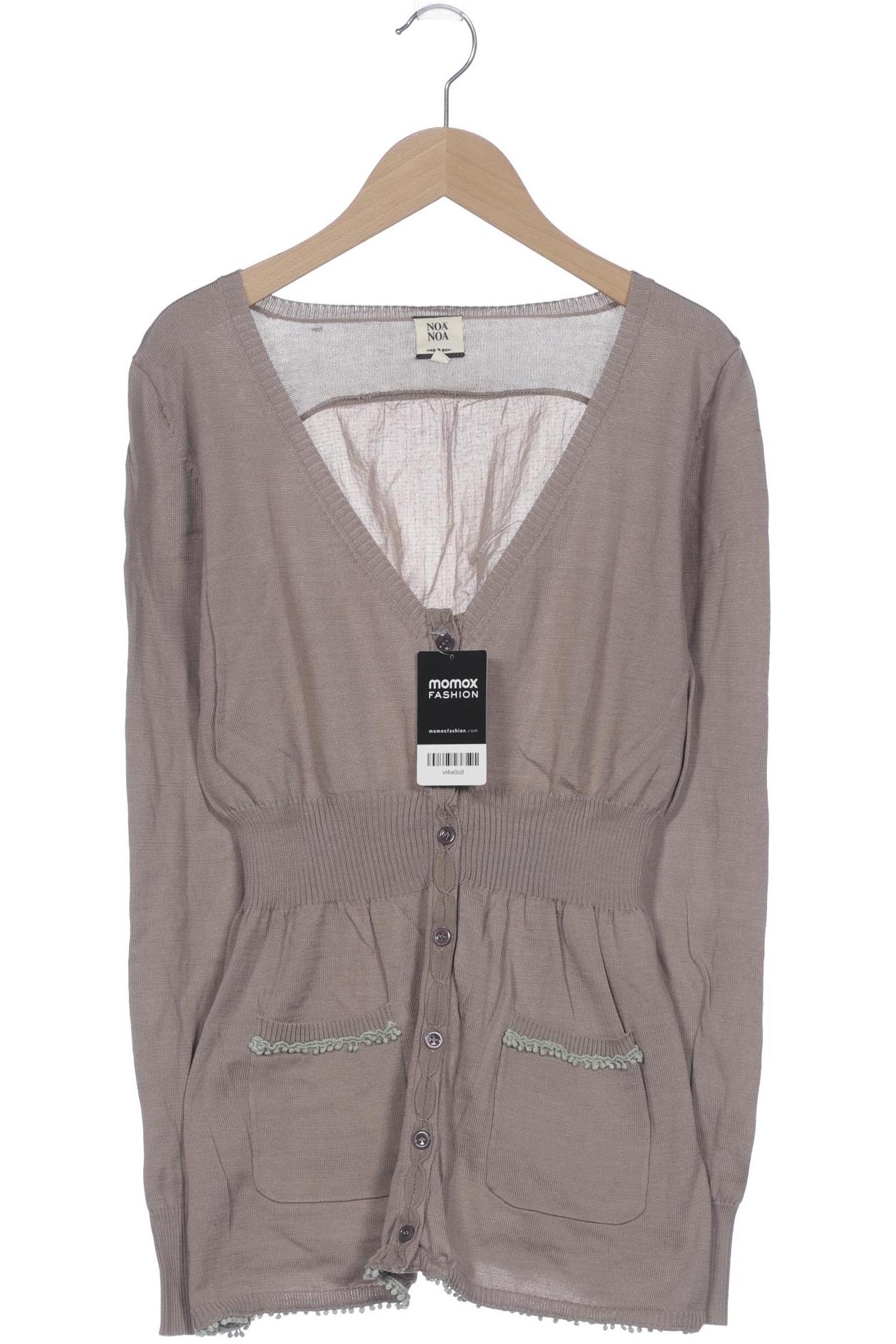 

Noa Noa Damen Strickjacke, grau, Gr. 36