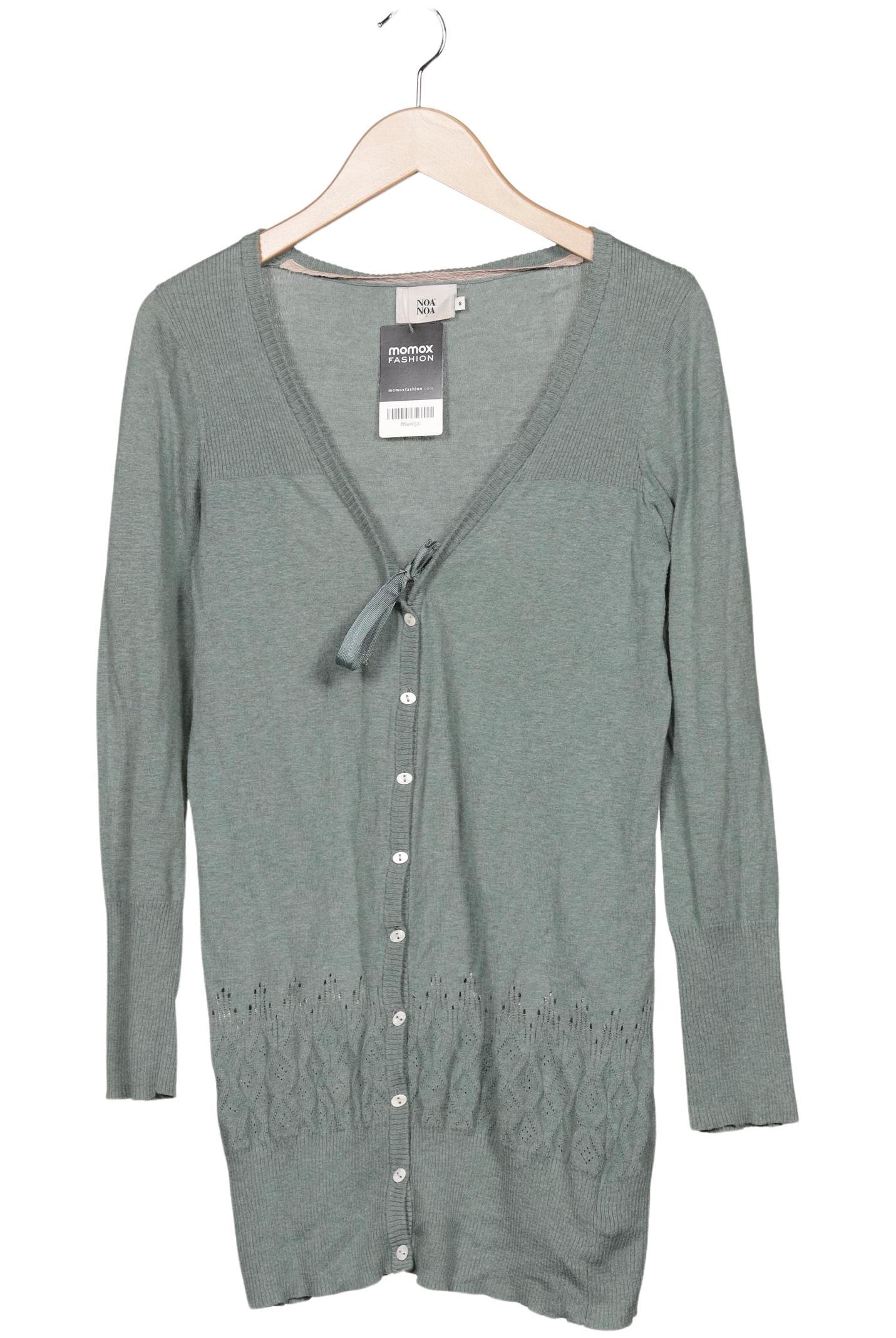 

Noa Noa Damen Strickjacke, grün, Gr. 36