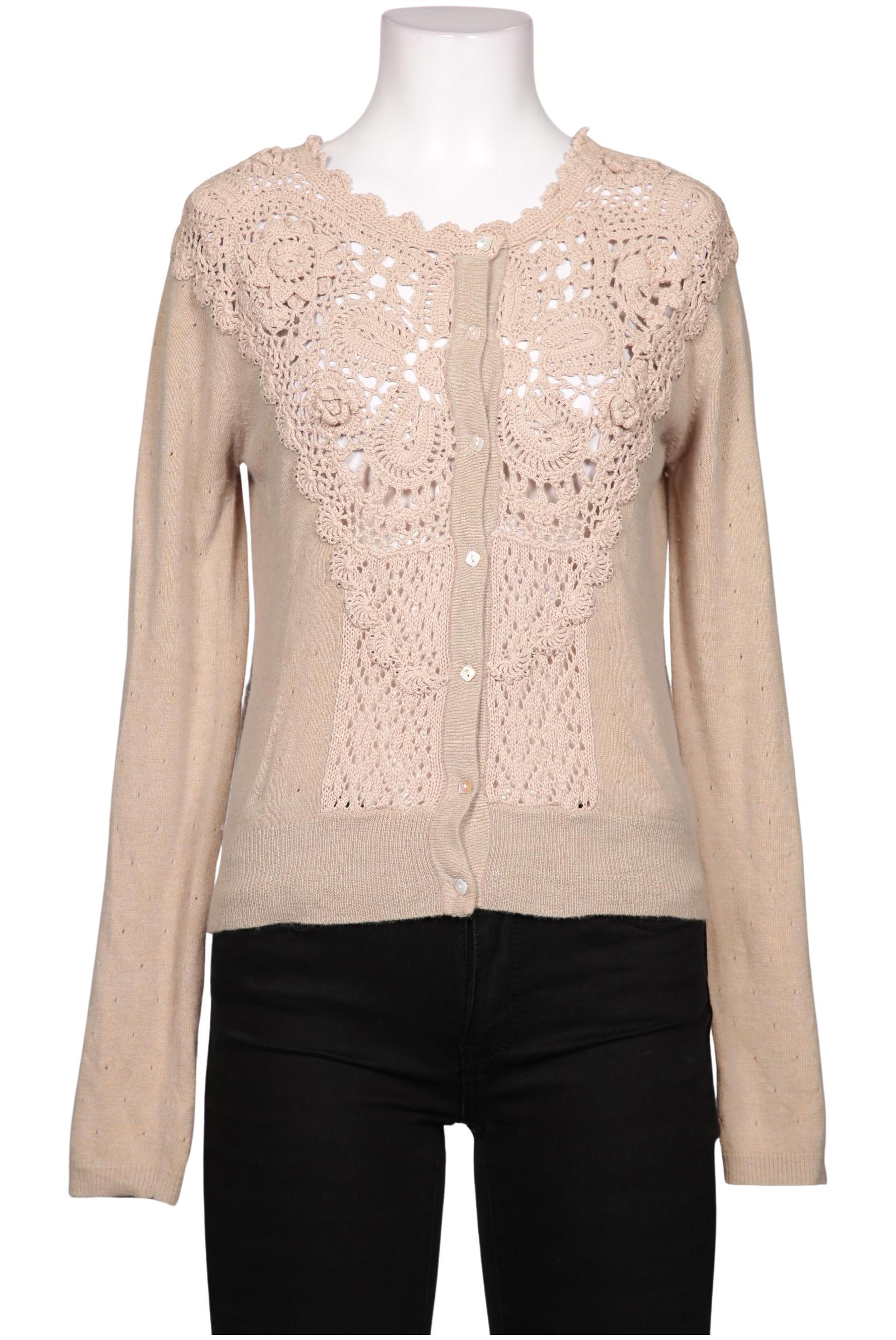 

Noa Noa Damen Strickjacke, beige, Gr. 36