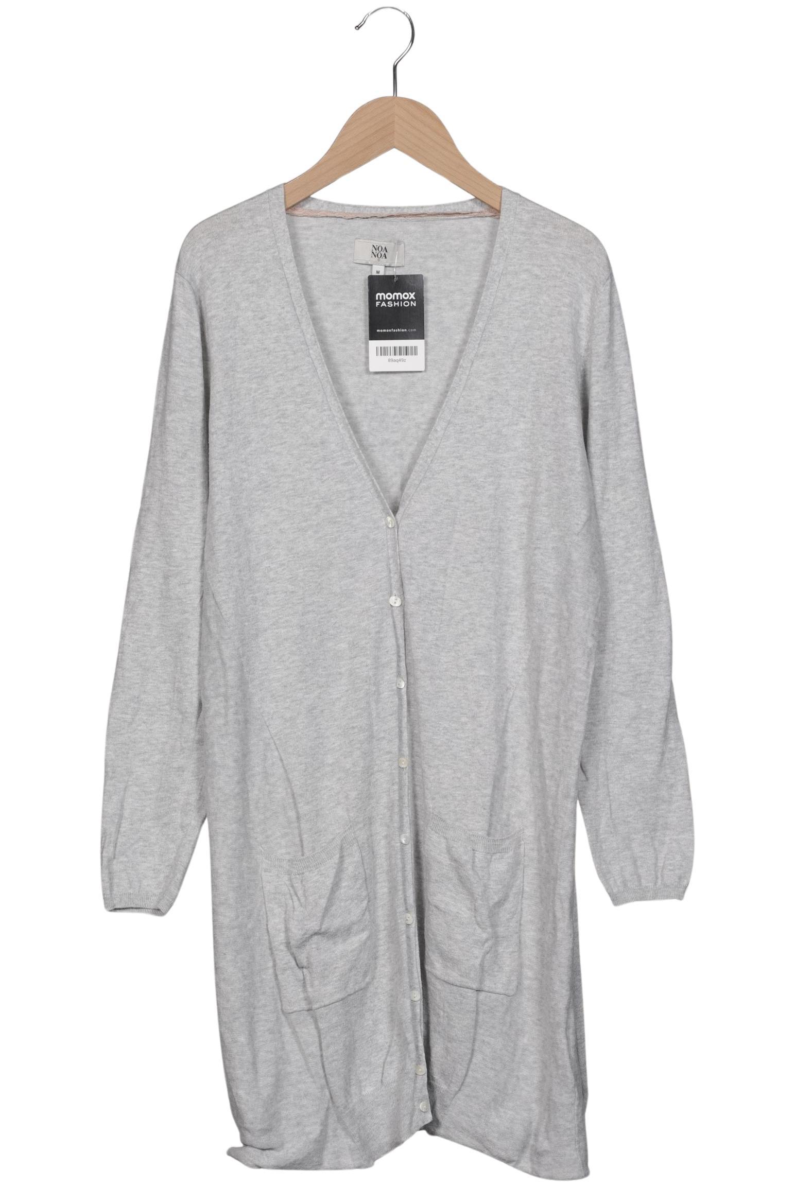 

Noa Noa Damen Strickjacke, grau, Gr. 38