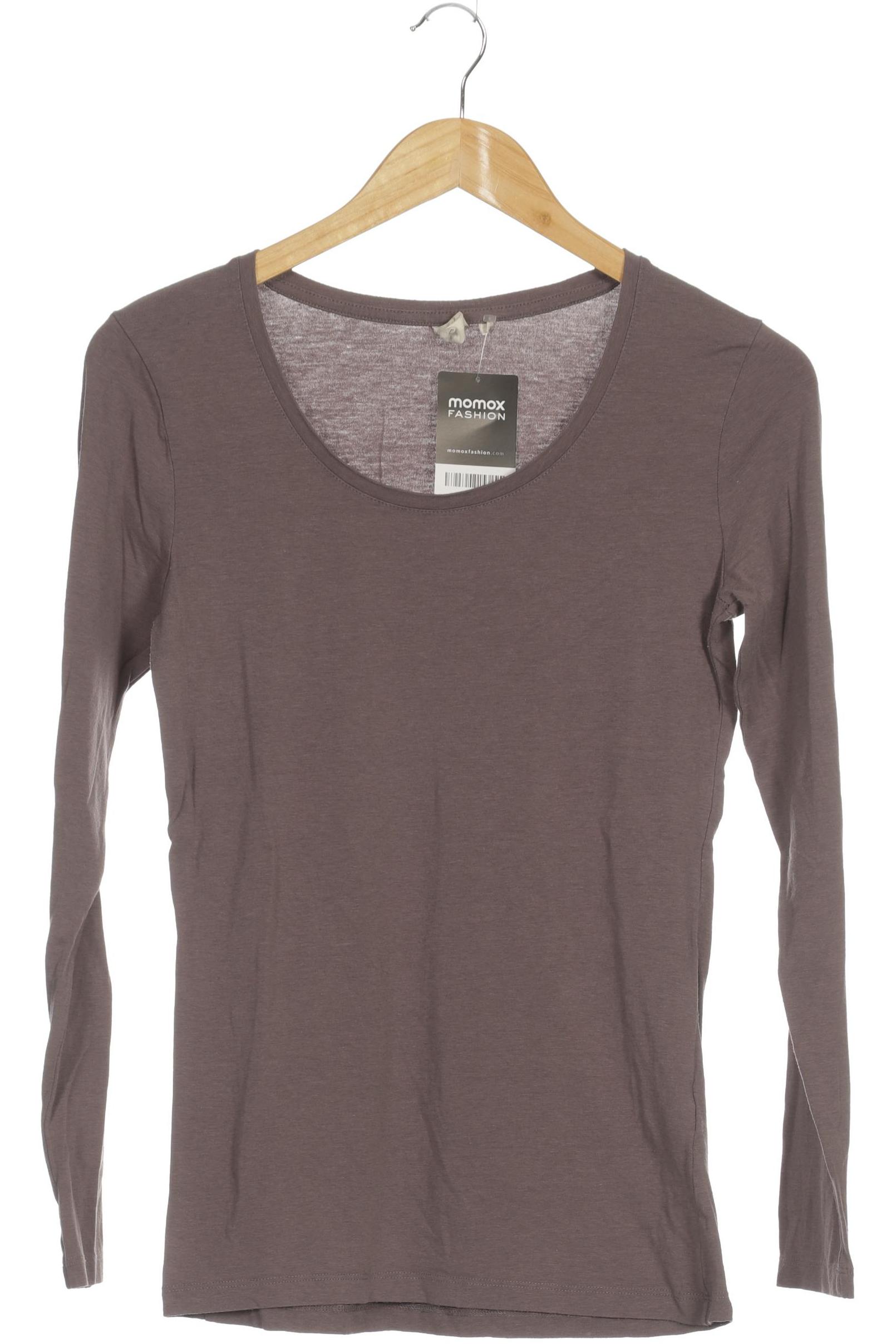 

Noa Noa Damen Langarmshirt, grau, Gr. 38