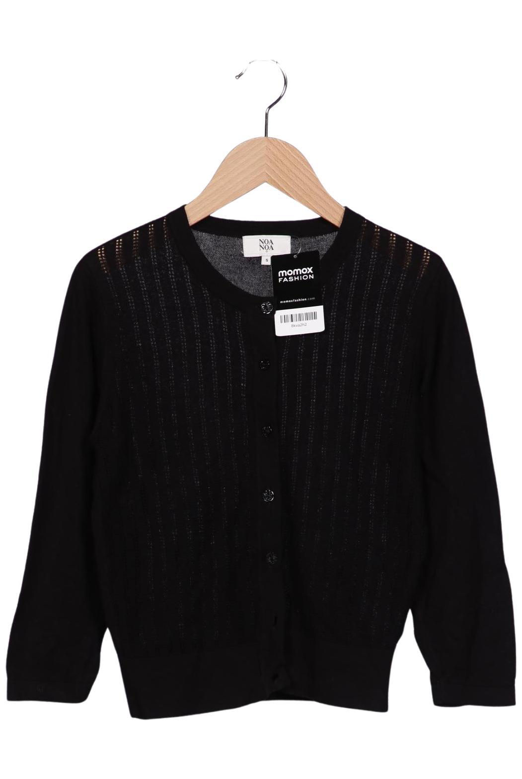 

Noa Noa Damen Strickjacke, schwarz, Gr. 36