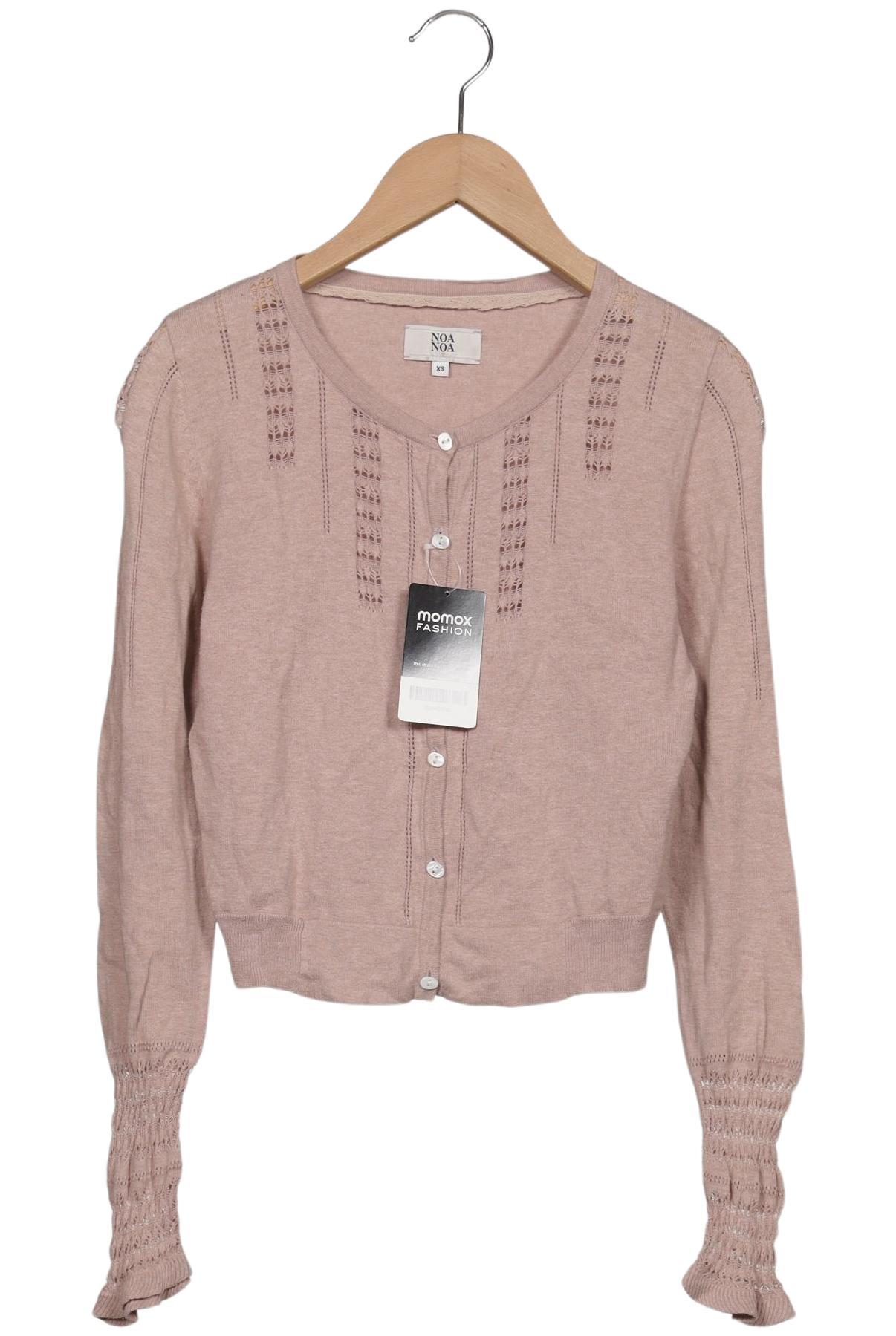 

Noa Noa Damen Strickjacke, pink, Gr. 34