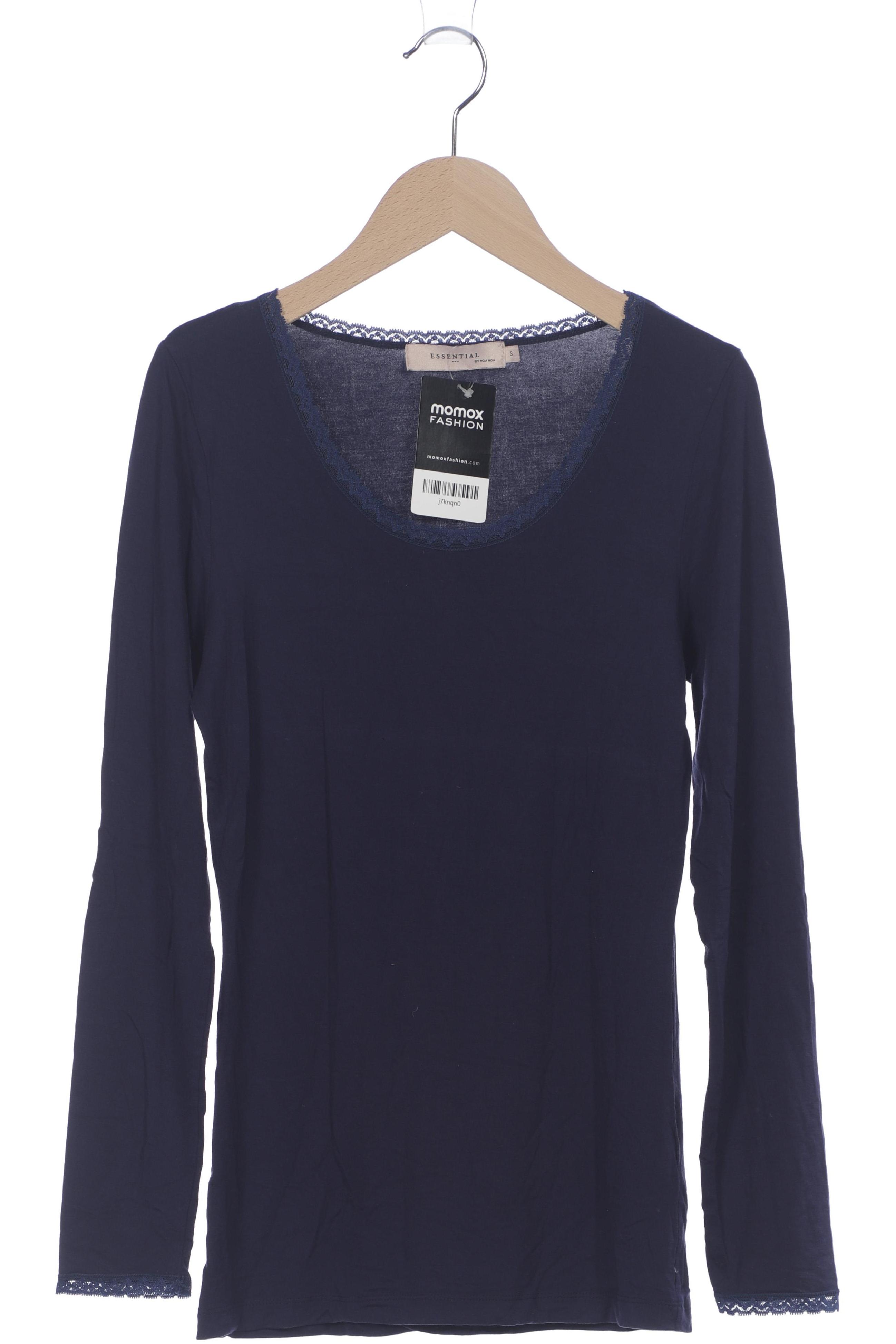 

Noa Noa Damen Langarmshirt, marineblau, Gr. 36