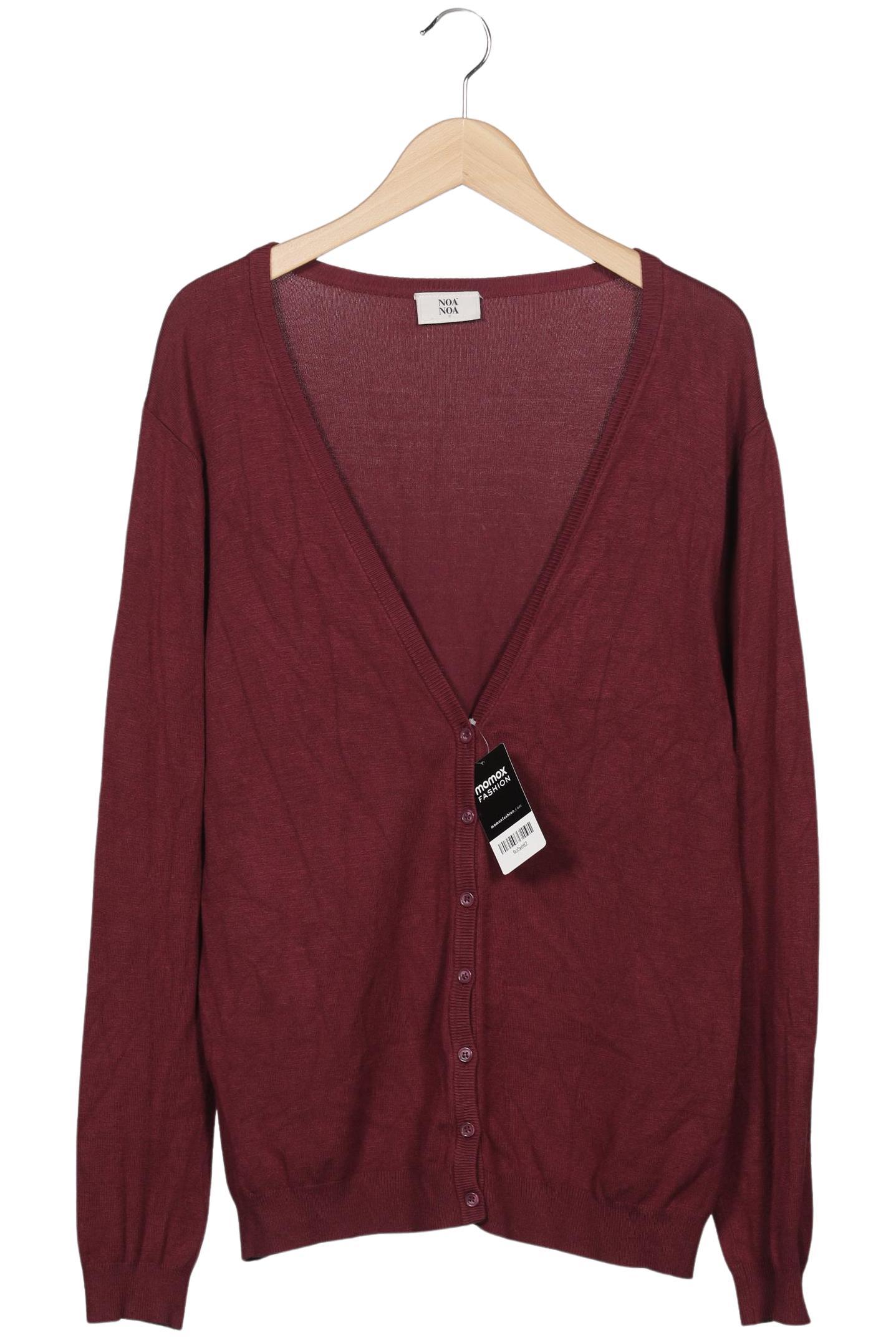 

Noa Noa Damen Strickjacke, bordeaux, Gr. 46