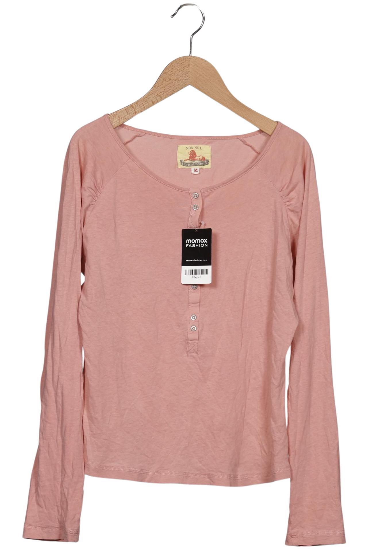 

Noa Noa Damen Langarmshirt, pink, Gr. 38