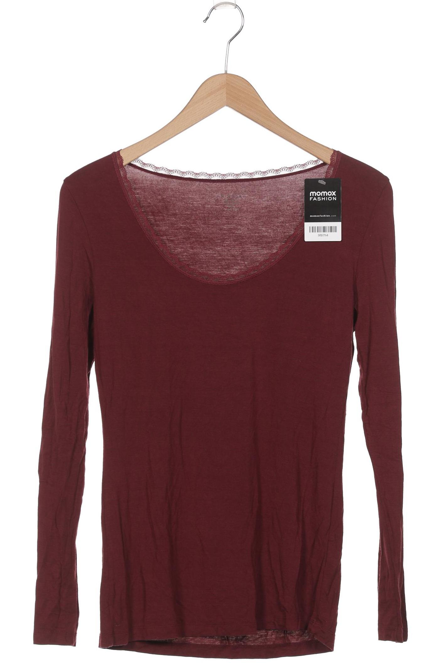 

Noa Noa Damen Langarmshirt, bordeaux, Gr. 42