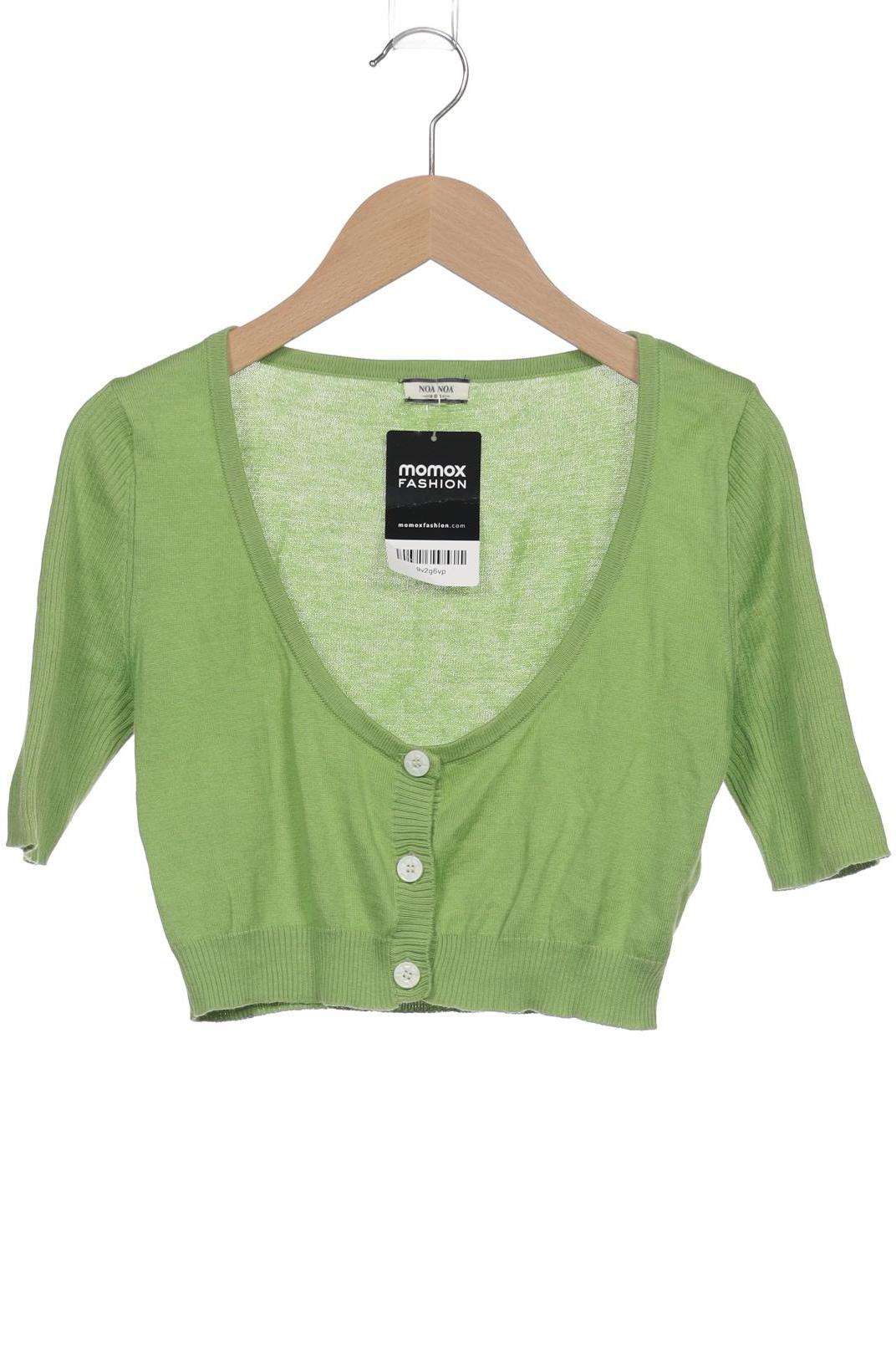 

Noa Noa Damen Strickjacke, hellgrün, Gr. 34