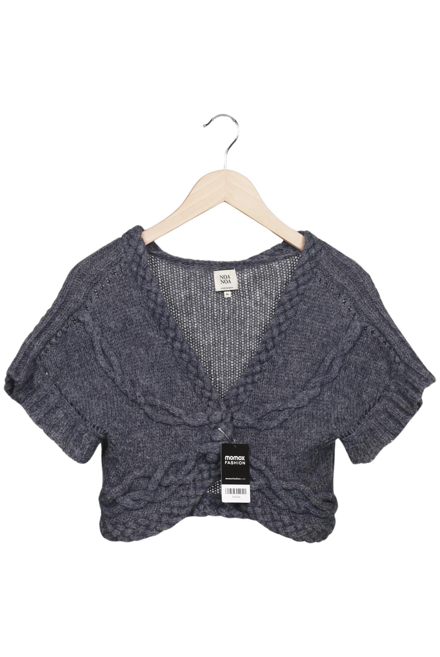

Noa Noa Damen Strickjacke, grau, Gr. 38