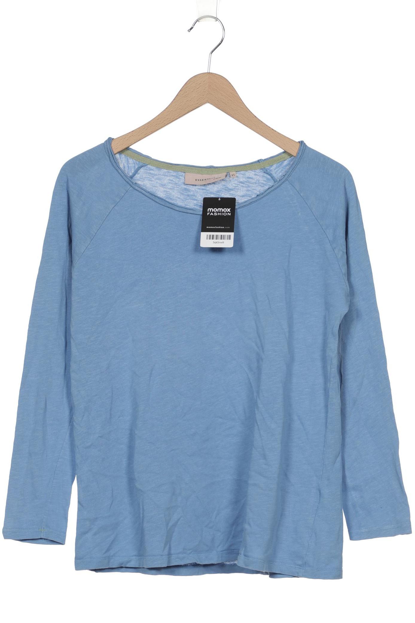 

Noa Noa Damen Langarmshirt, hellblau, Gr. 34