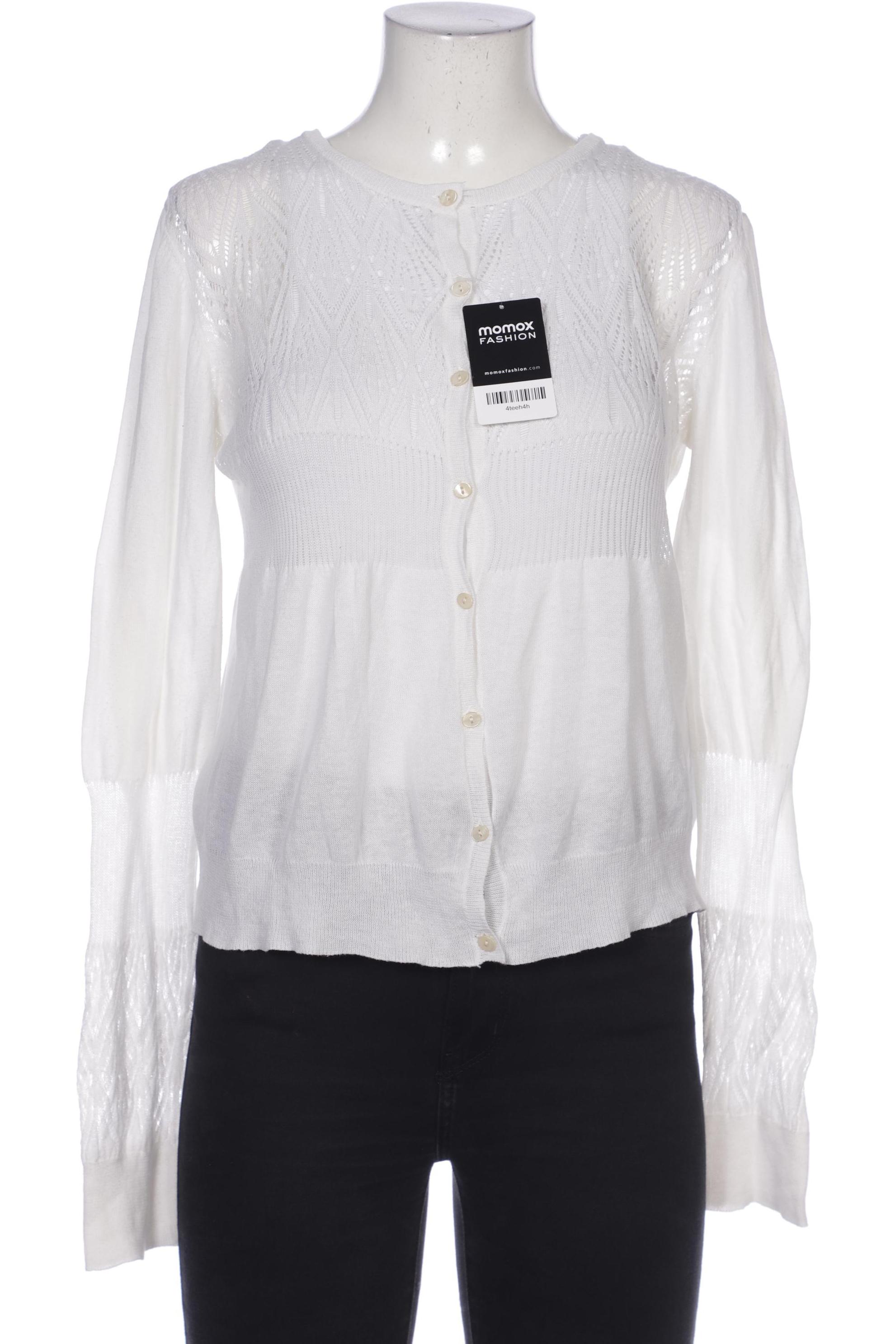 

Noa Noa Damen Strickjacke, weiß, Gr. 42