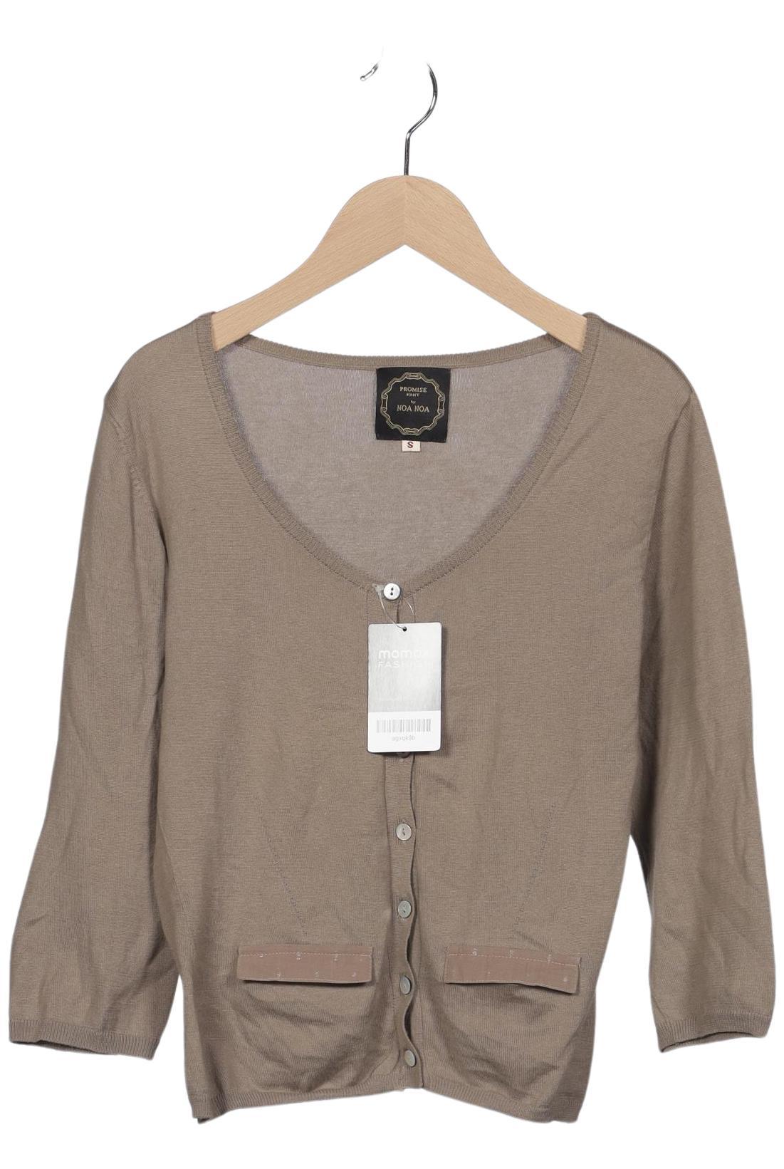 

Noa Noa Damen Strickjacke, grau, Gr. 36