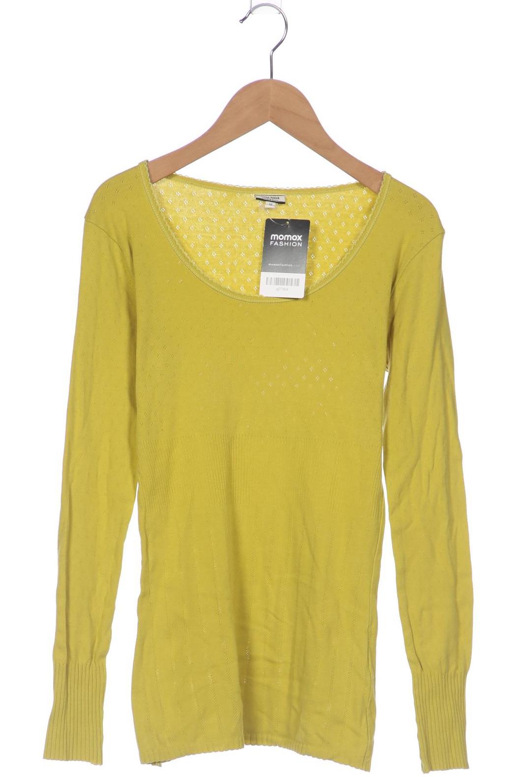 

Noa Noa Damen Langarmshirt, gelb, Gr. 38