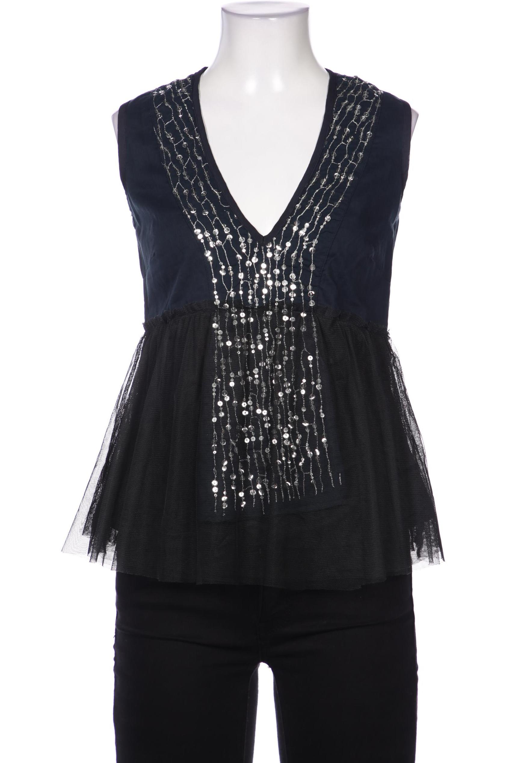 

Noa Noa Damen Bluse, marineblau, Gr. 36