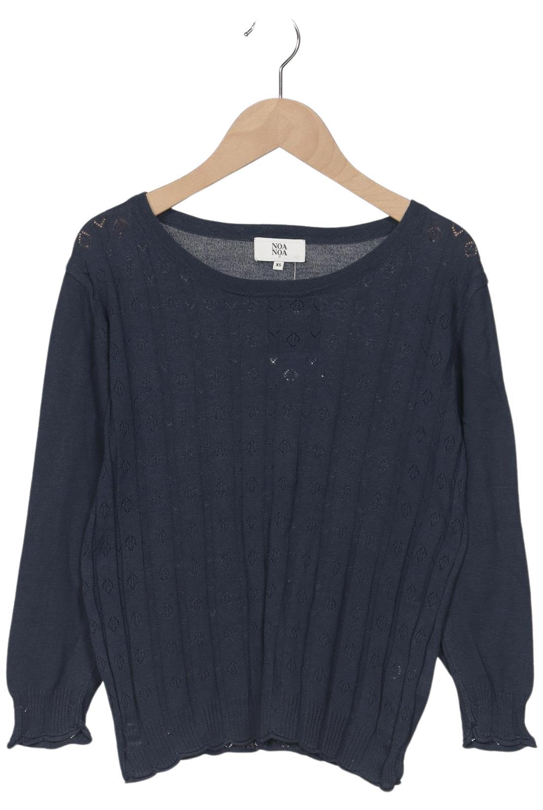 

Noa Noa Damen Pullover, marineblau, Gr. 34