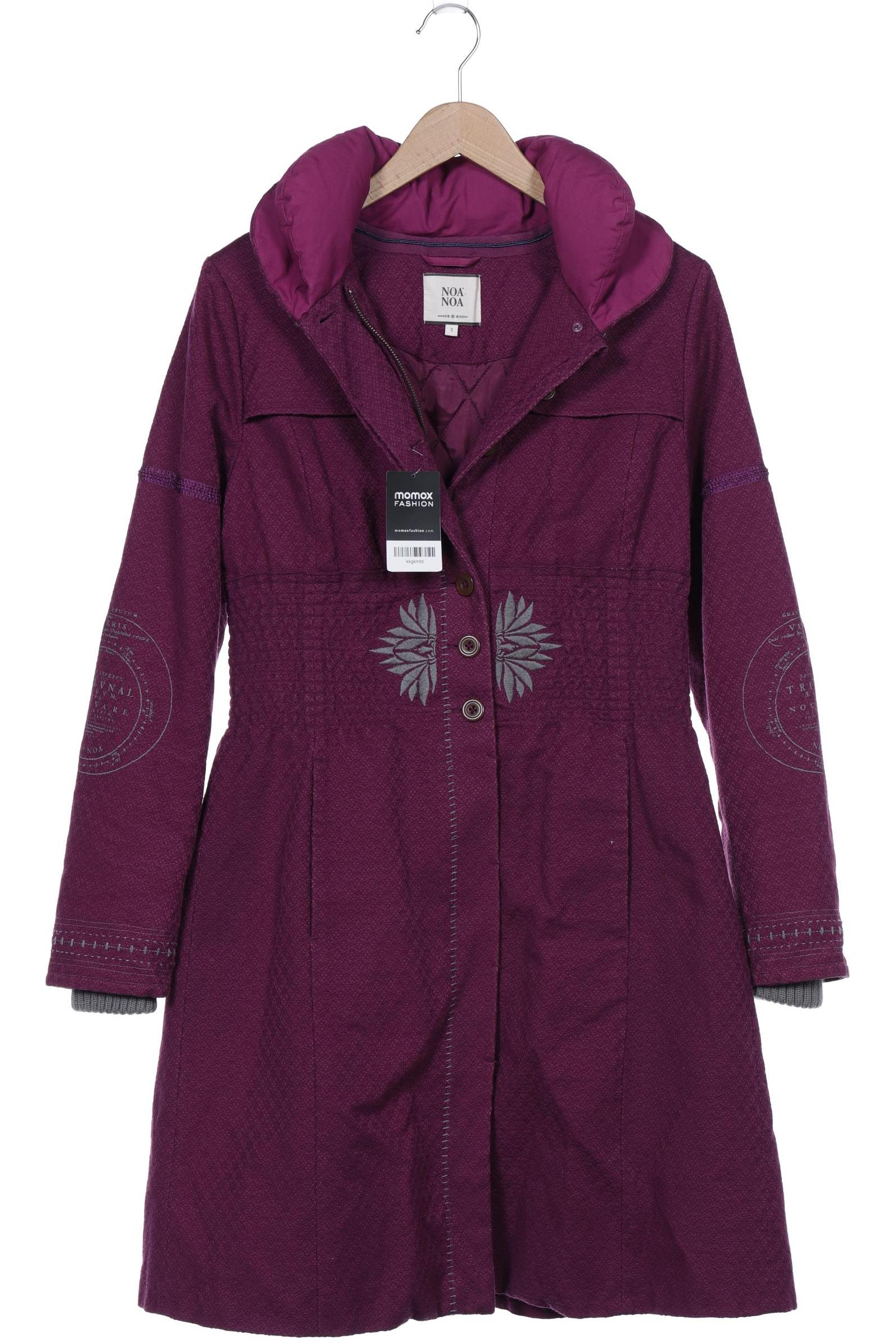 

Noa Noa Damen Mantel, bordeaux, Gr. 36