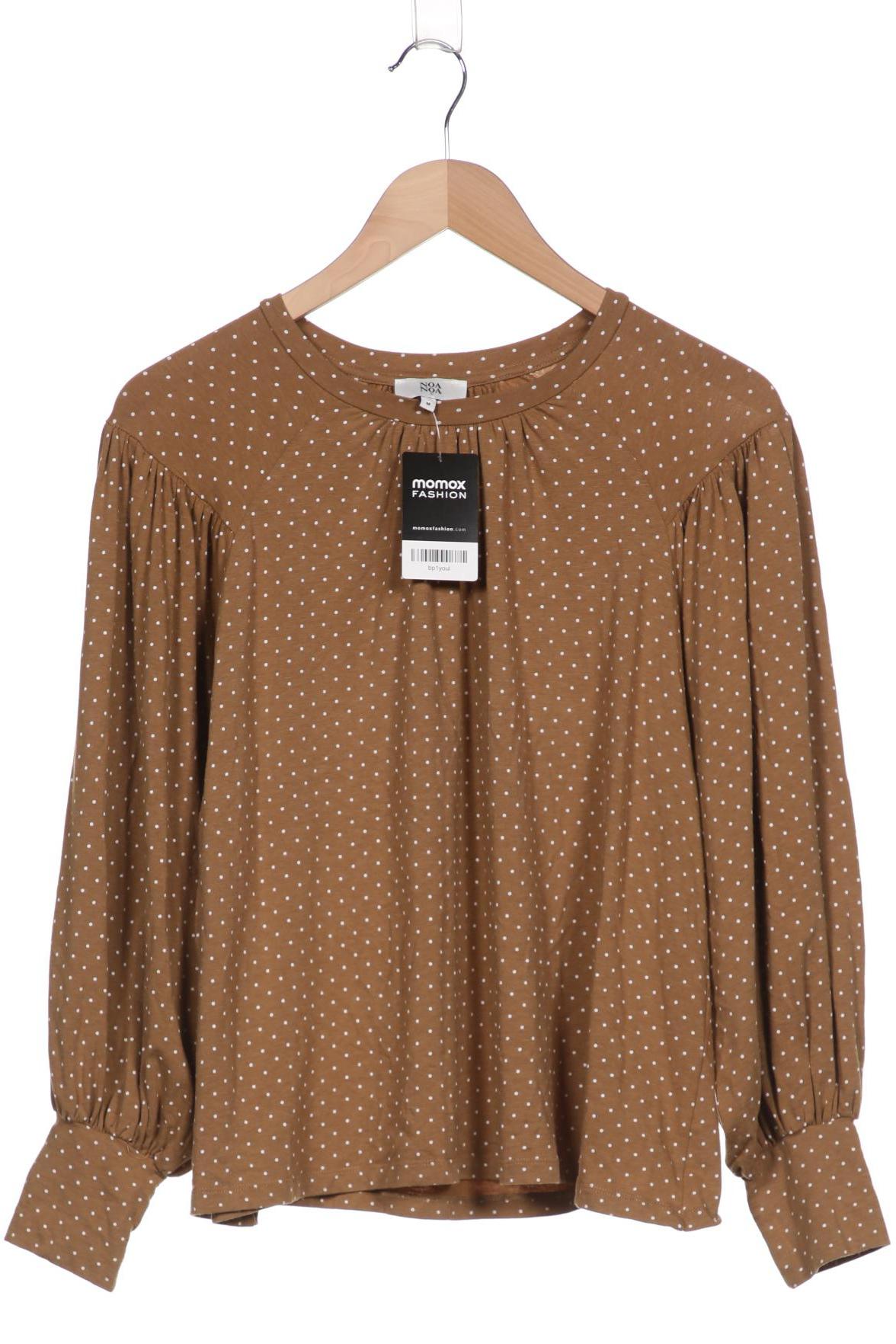 

Noa Noa Damen Langarmshirt, beige, Gr. 38