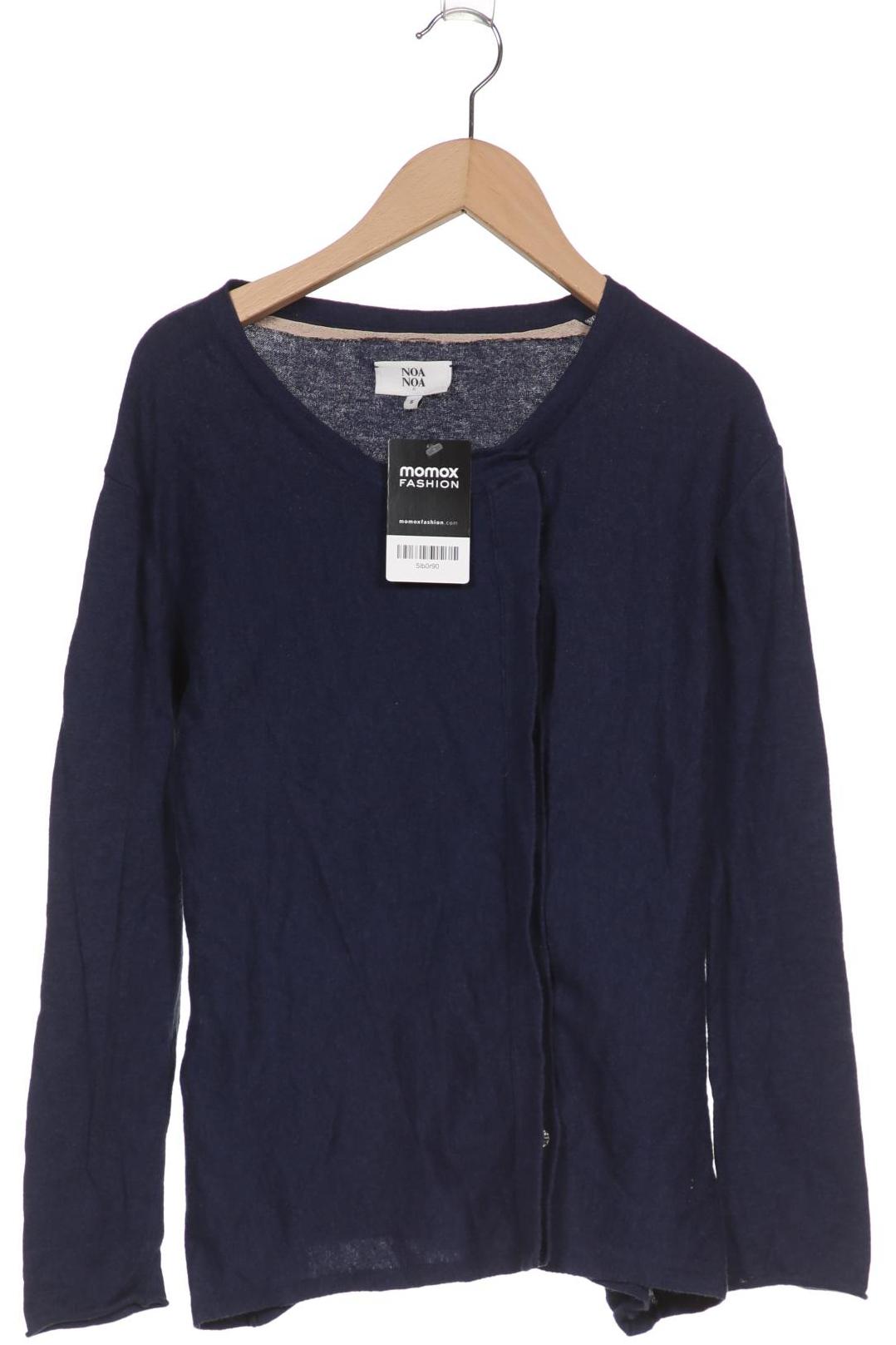 

Noa Noa Damen Strickjacke, marineblau, Gr. 36