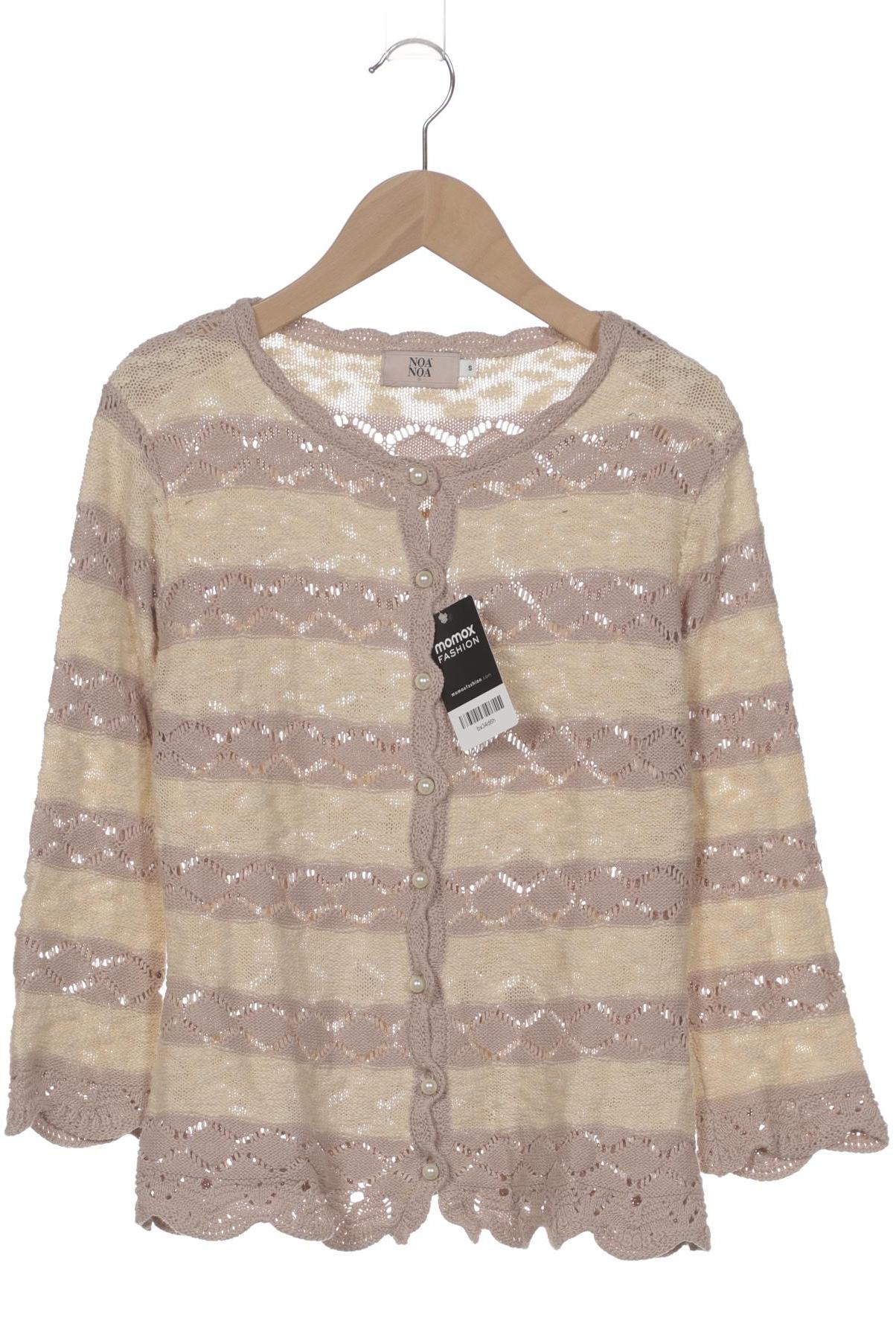 

Noa Noa Damen Strickjacke, beige, Gr. 36