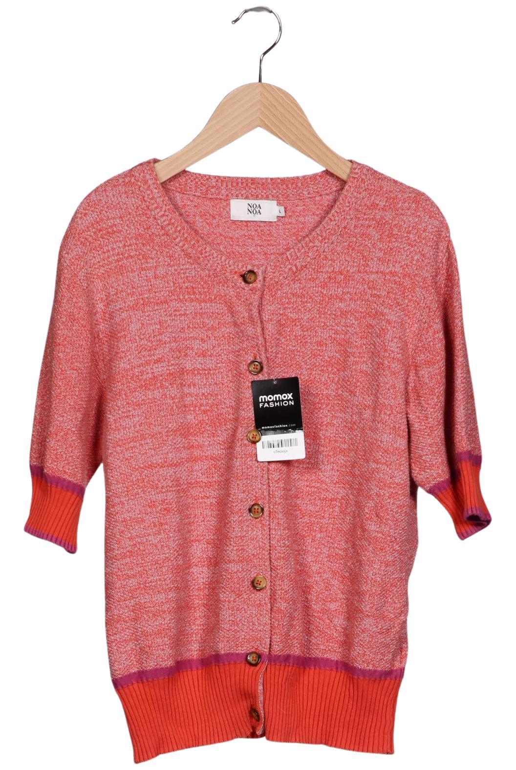 

Noa Noa Damen Strickjacke, rot, Gr. 42