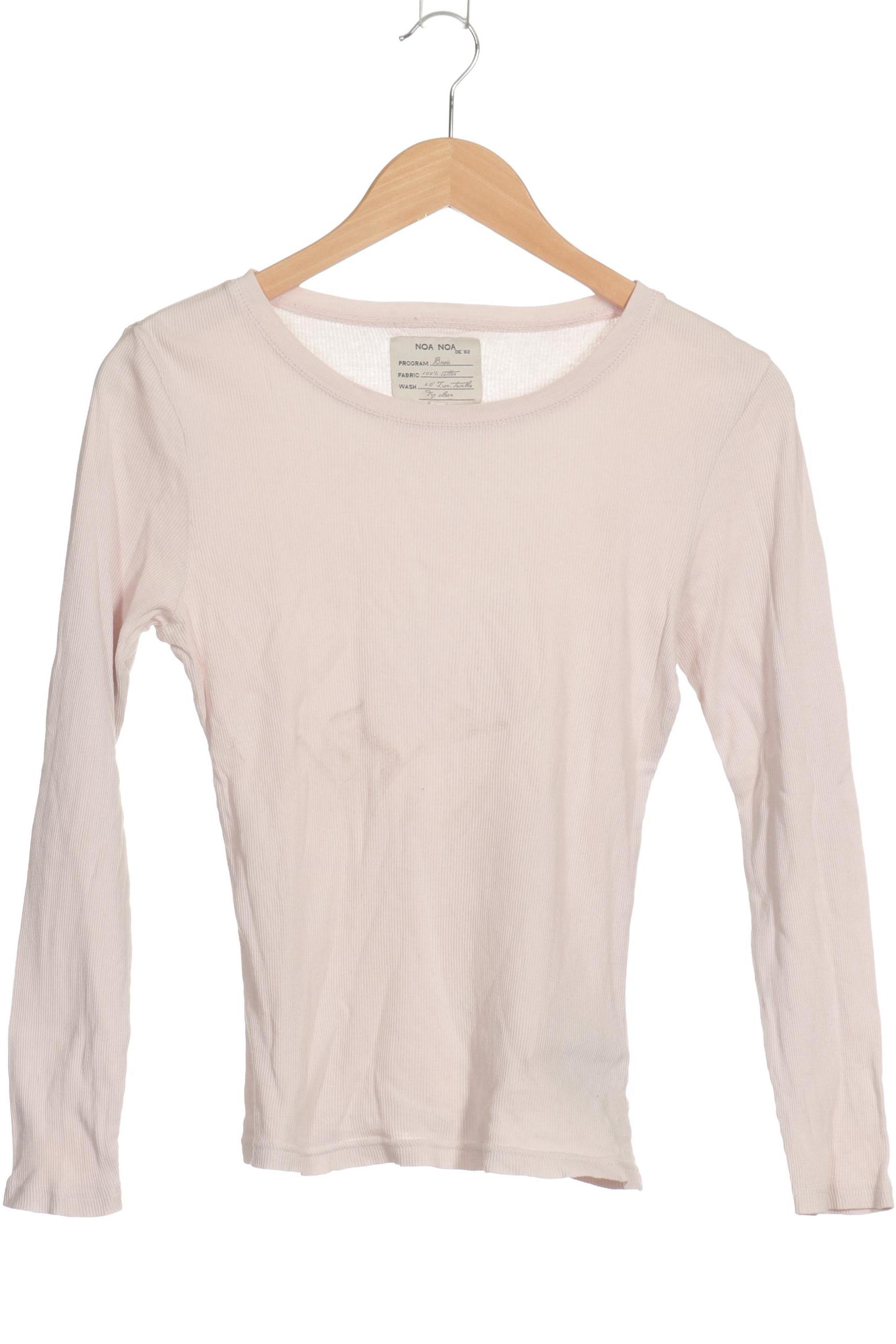 

Noa Noa Damen Langarmshirt, pink, Gr. 34