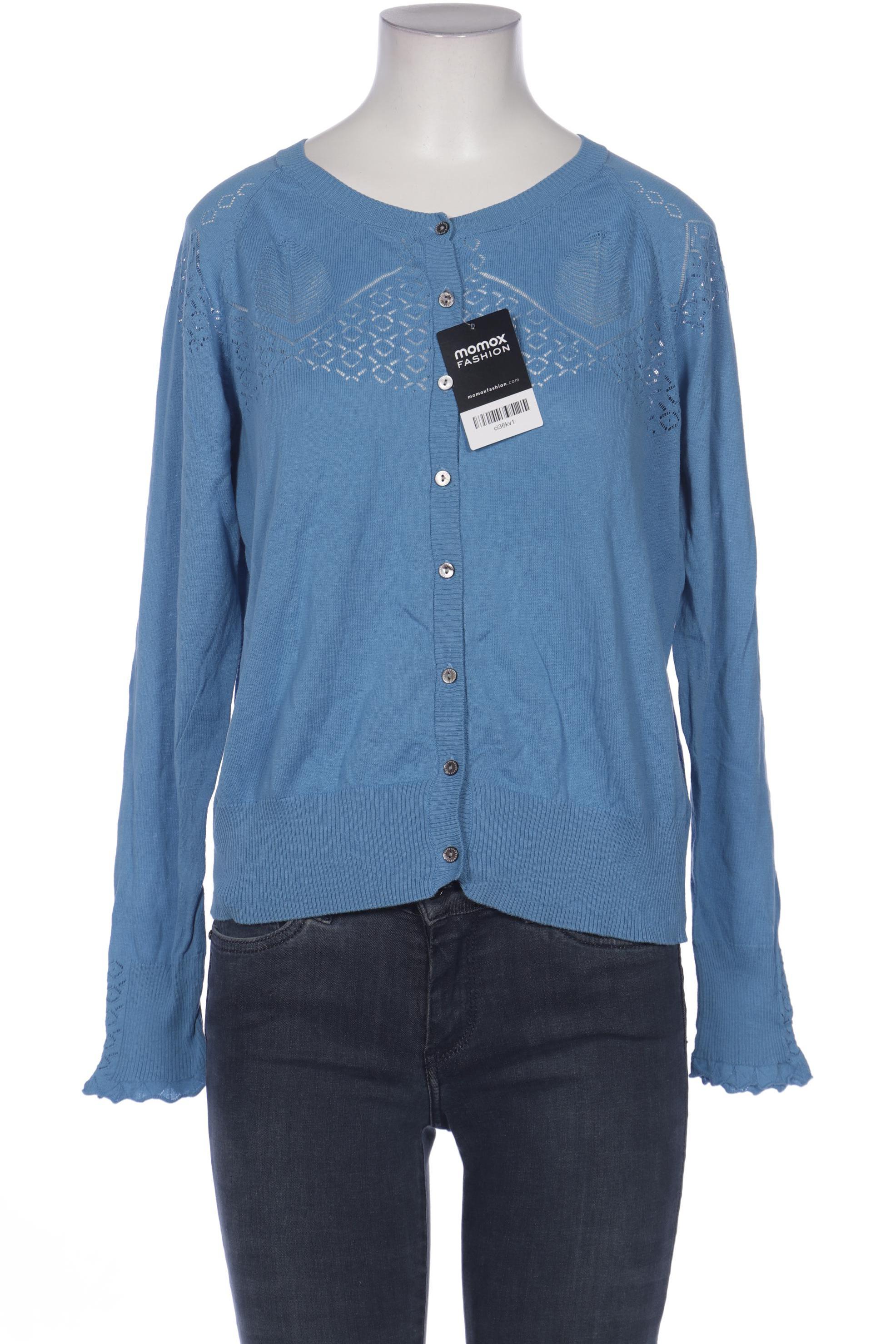 

Noa Noa Damen Strickjacke, blau, Gr. 38