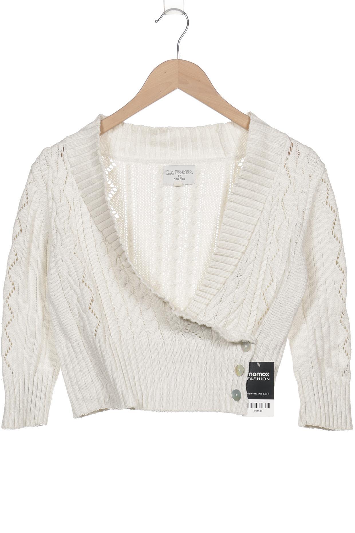 

Noa Noa Damen Strickjacke, cremeweiß, Gr. 36