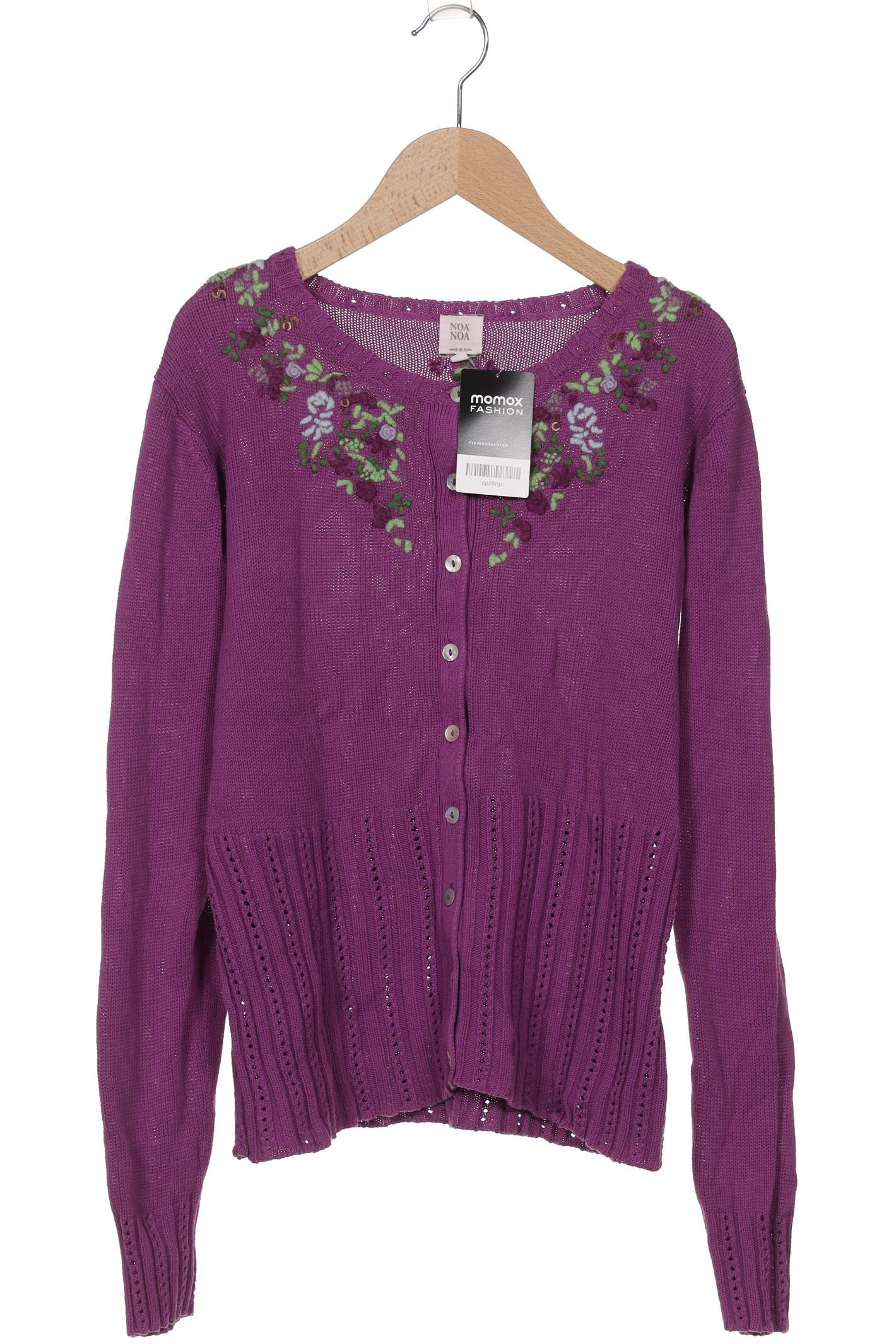 

Noa Noa Damen Strickjacke, flieder, Gr. 38