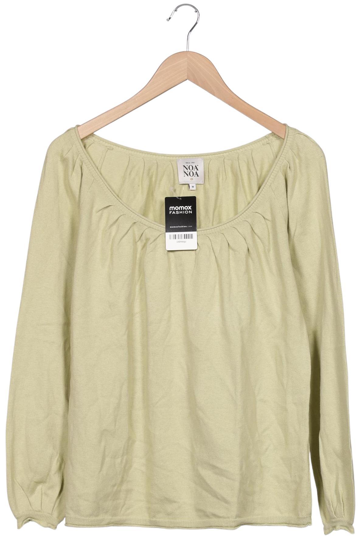 

Noa Noa Damen Langarmshirt, hellgrün, Gr. 38