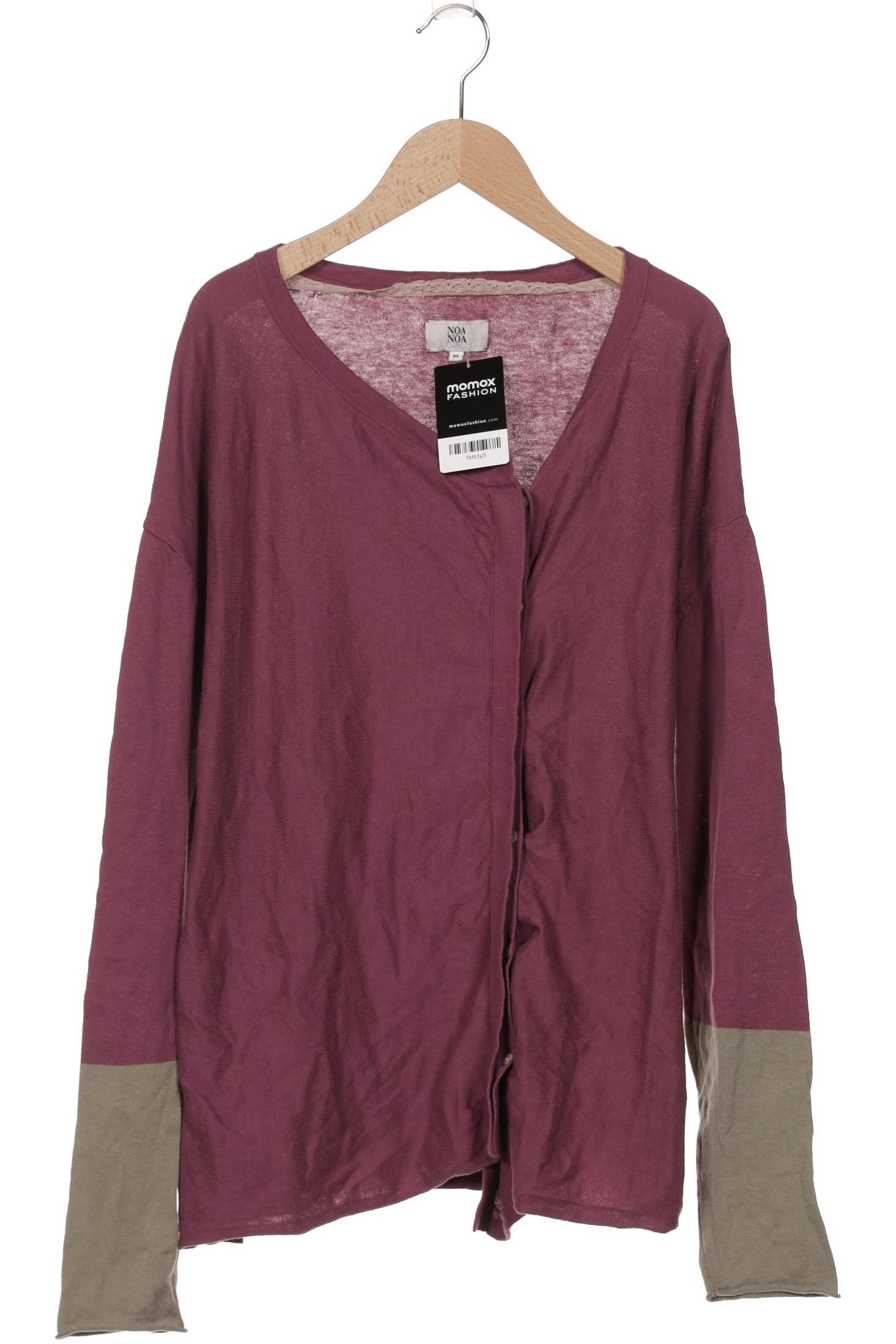

Noa Noa Damen Strickjacke, pink, Gr. 44