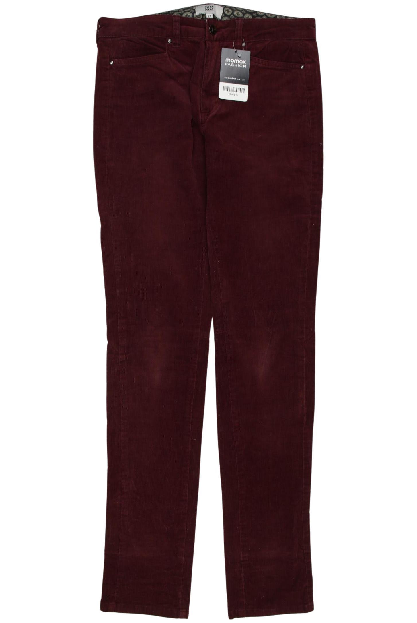 

Noa Noa Damen Stoffhose, bordeaux, Gr. 28