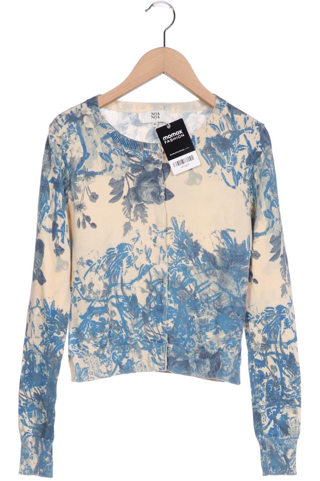 

Noa Noa Damen Strickjacke, blau