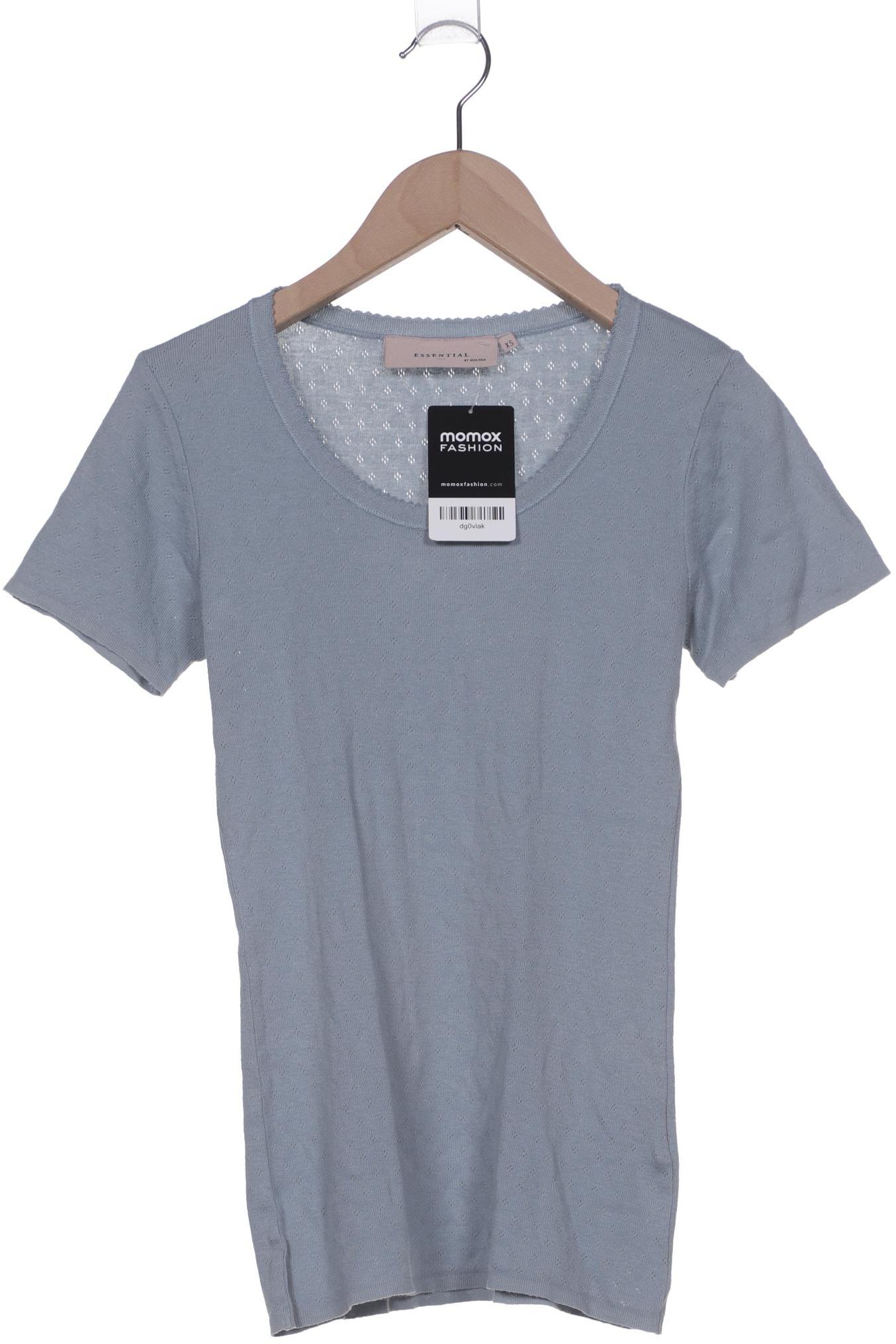 

Noa Noa Damen T-Shirt, blau, Gr. 34