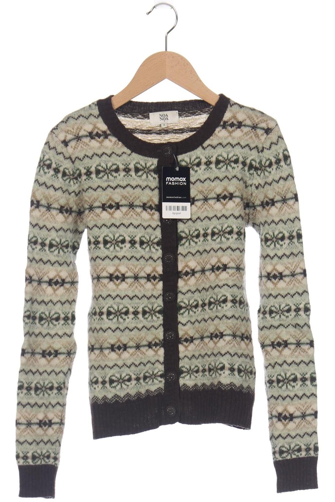 

Noa Noa Damen Strickjacke, hellgrün, Gr. 36
