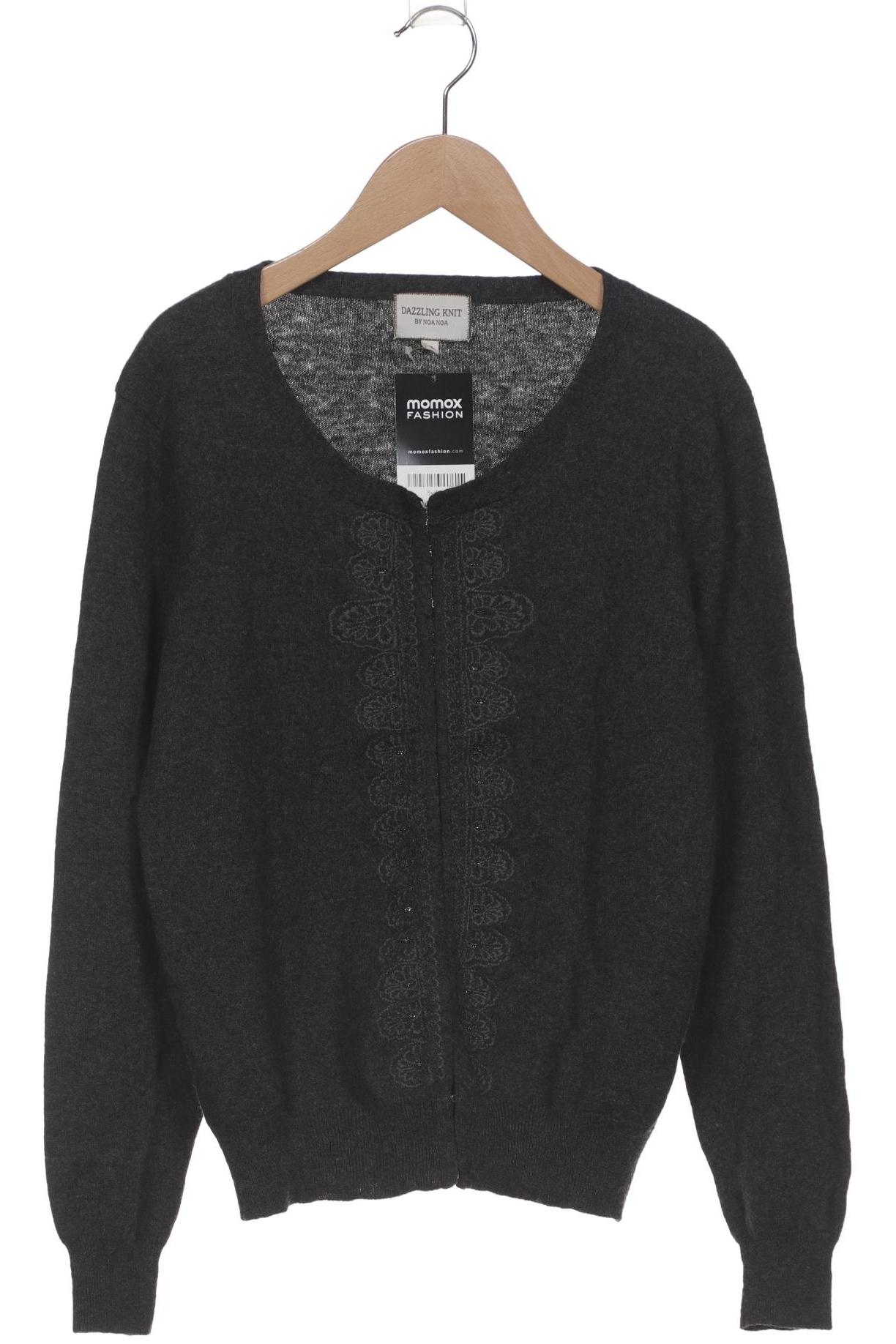 

Noa Noa Damen Strickjacke, grau, Gr. 42
