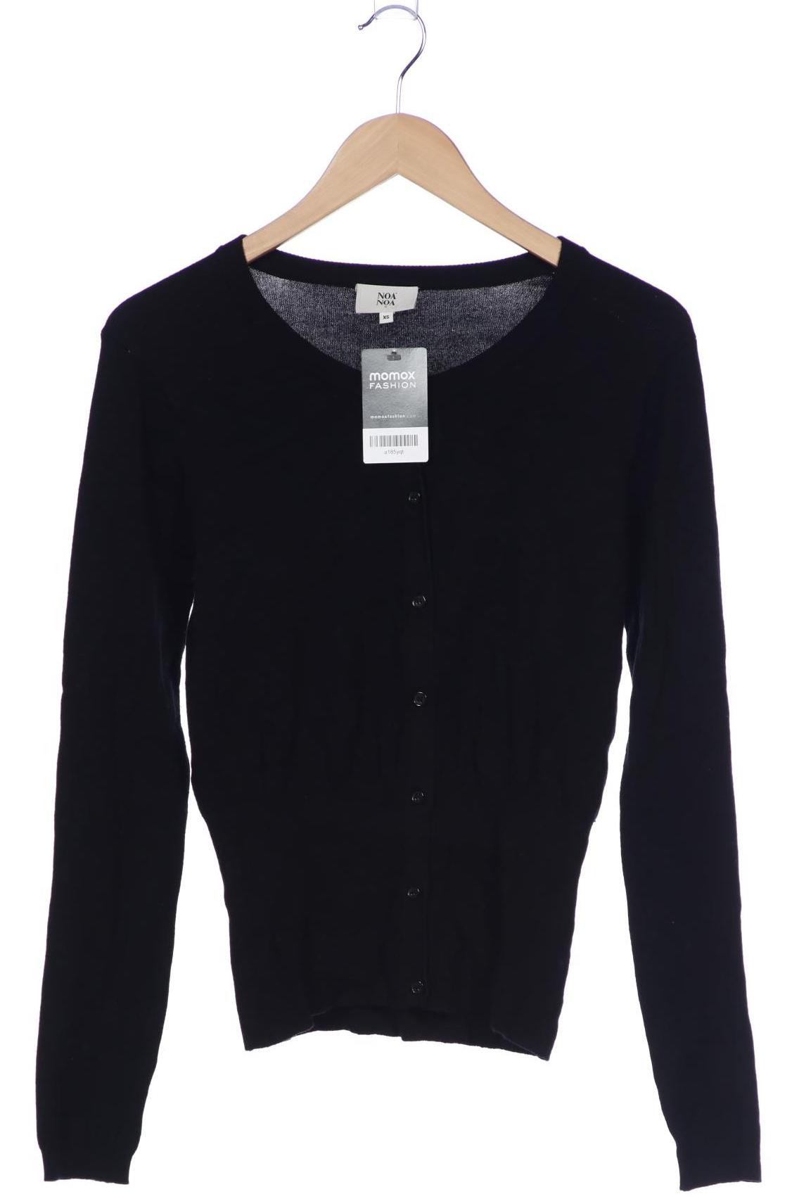 

Noa Noa Damen Strickjacke, schwarz, Gr. 34