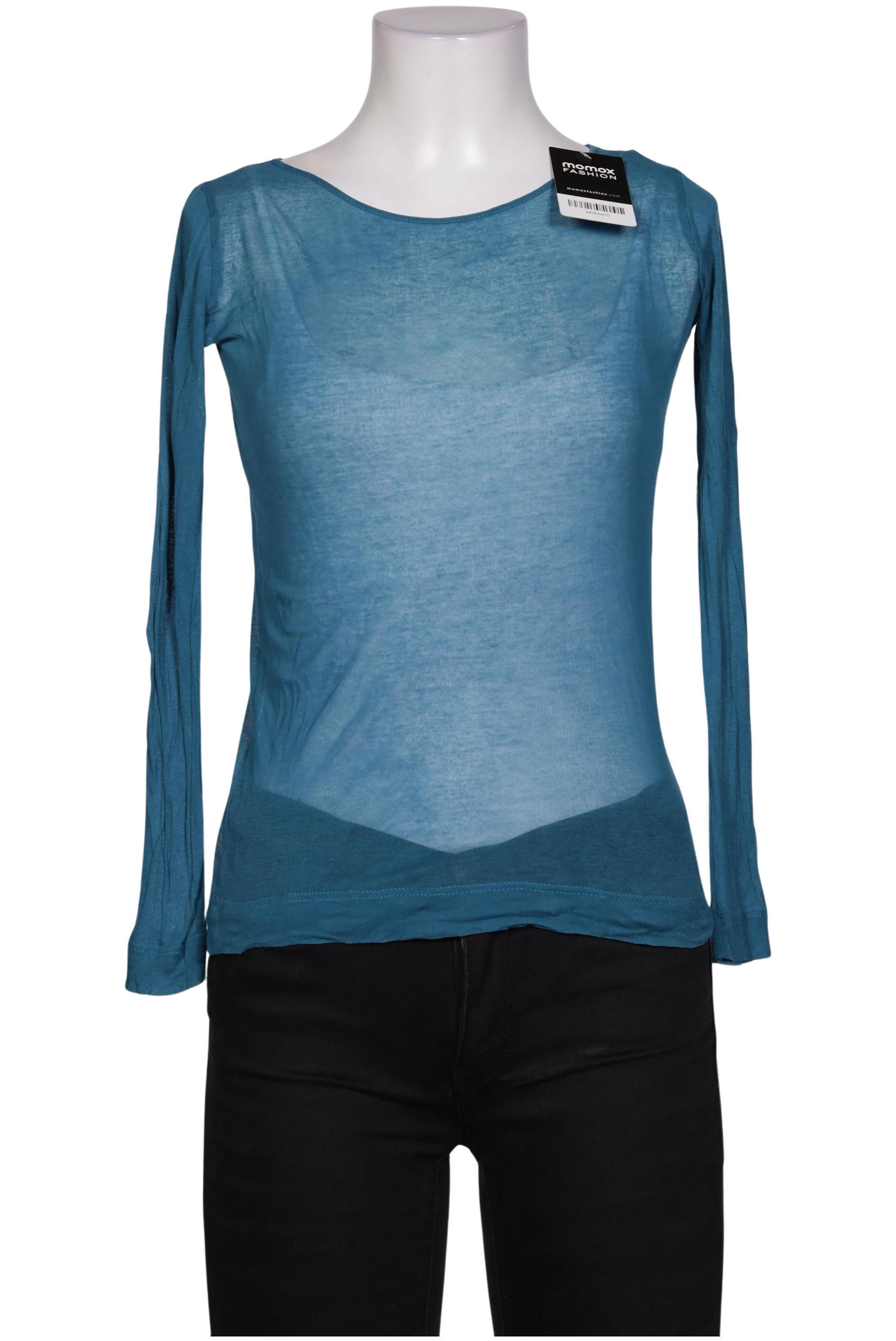 

Noa Noa Damen Langarmshirt, türkis, Gr. 36