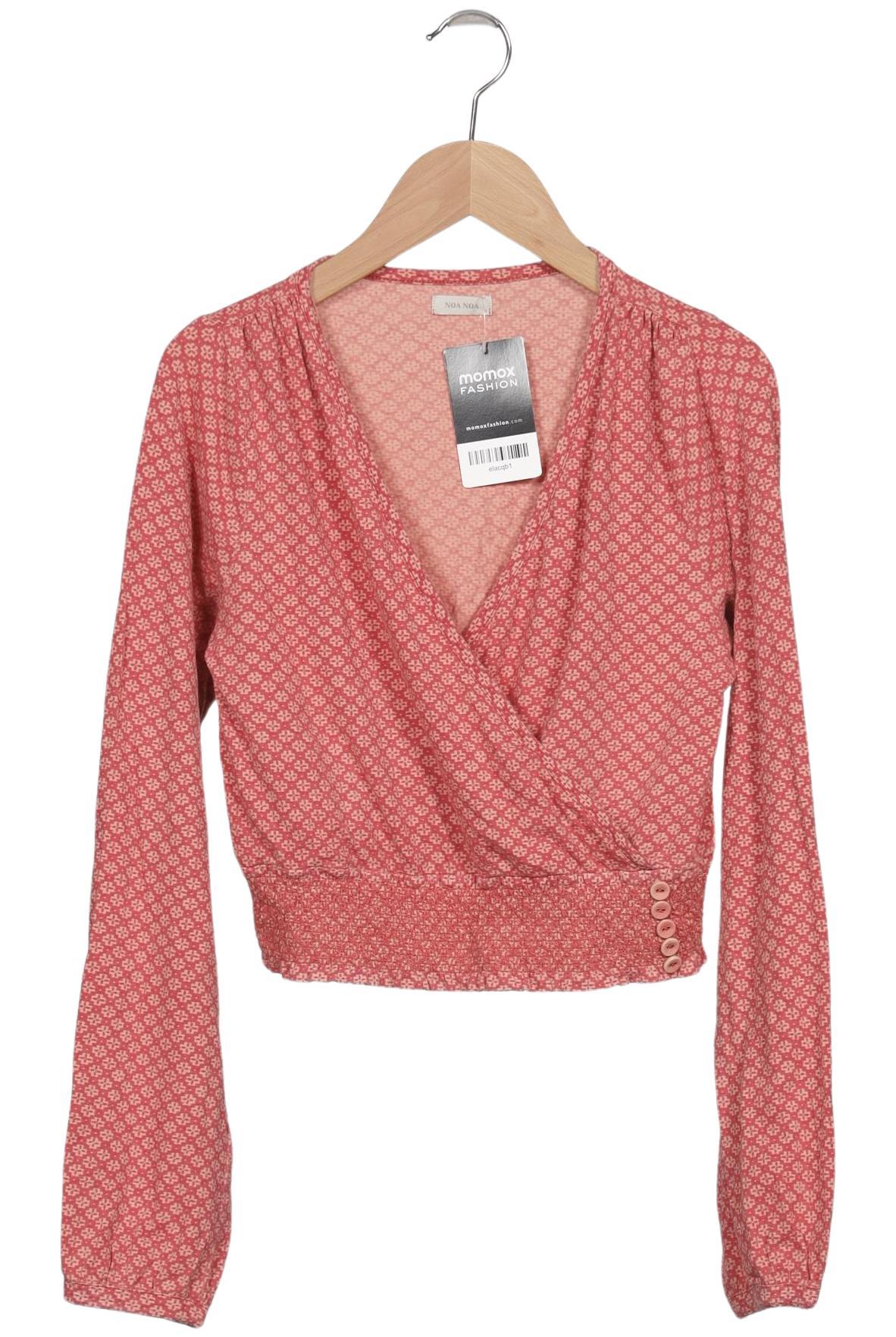 

Noa Noa Damen Langarmshirt, pink, Gr. 36