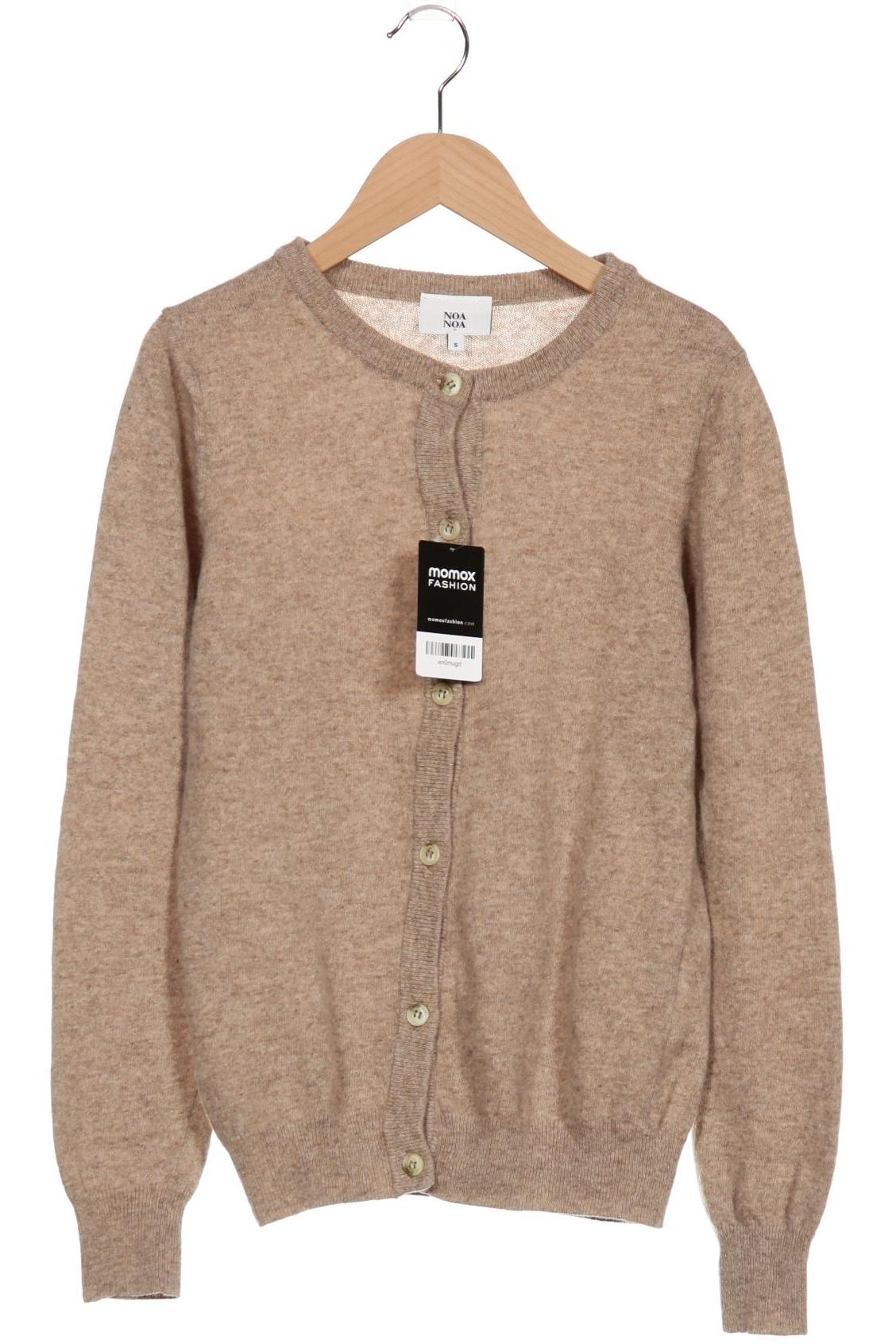

Noa Noa Damen Strickjacke, beige, Gr. 36
