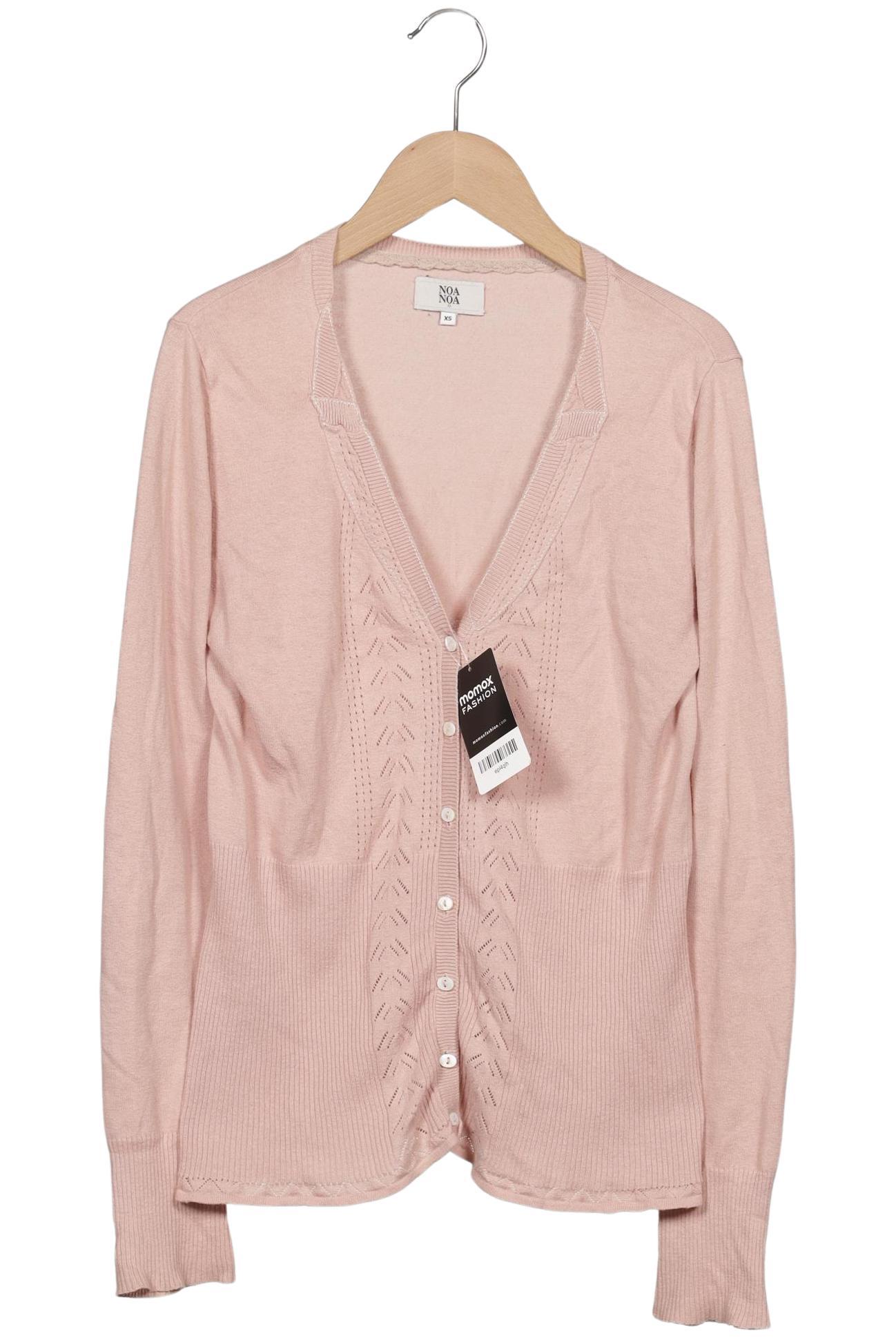 

Noa Noa Damen Strickjacke, pink, Gr. 34