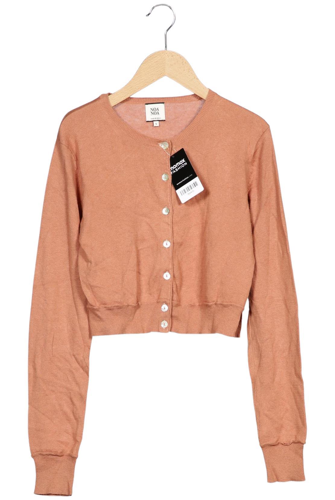 

Noa Noa Damen Strickjacke, orange, Gr. 36