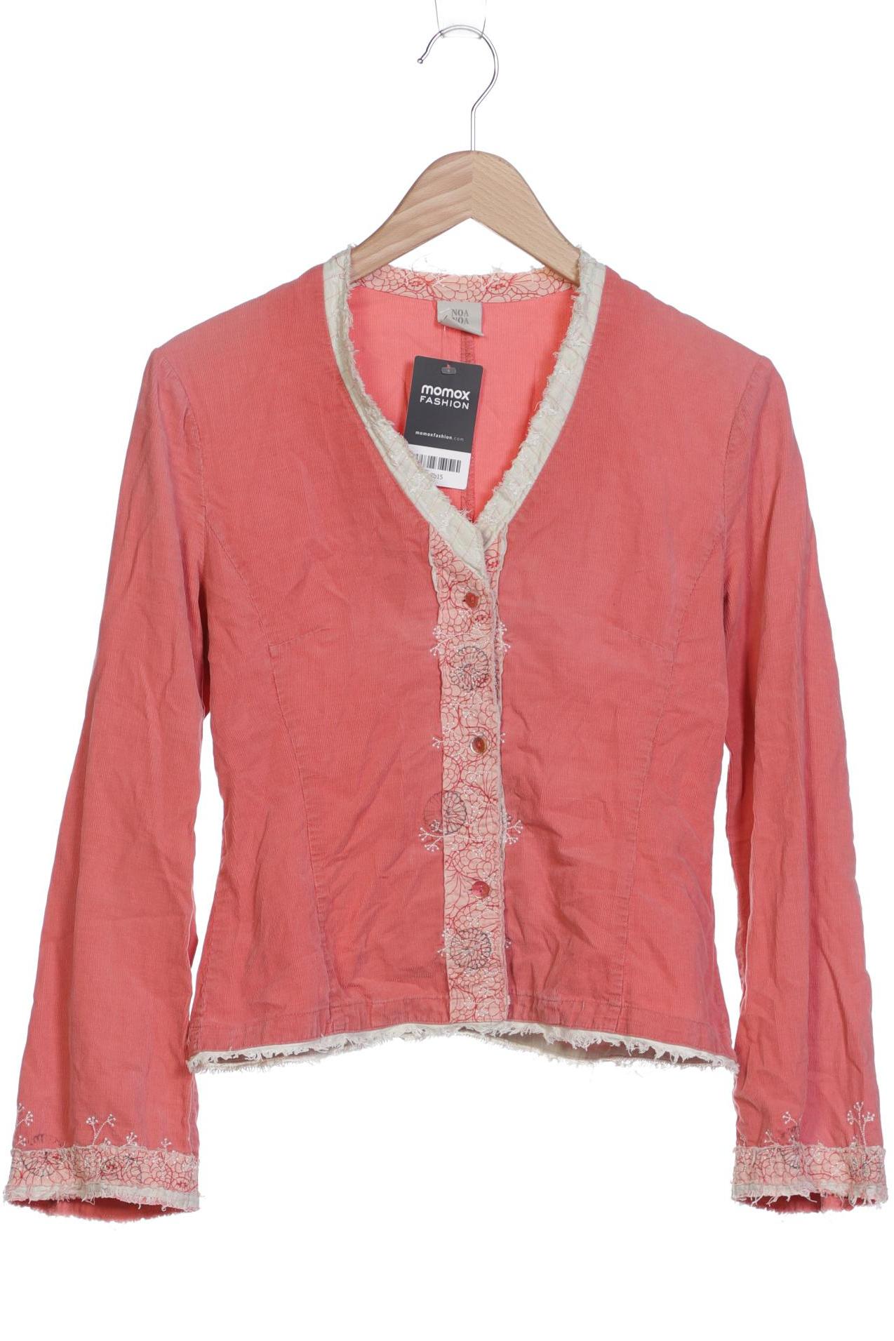 

Noa Noa Damen Strickjacke, orange, Gr. 36