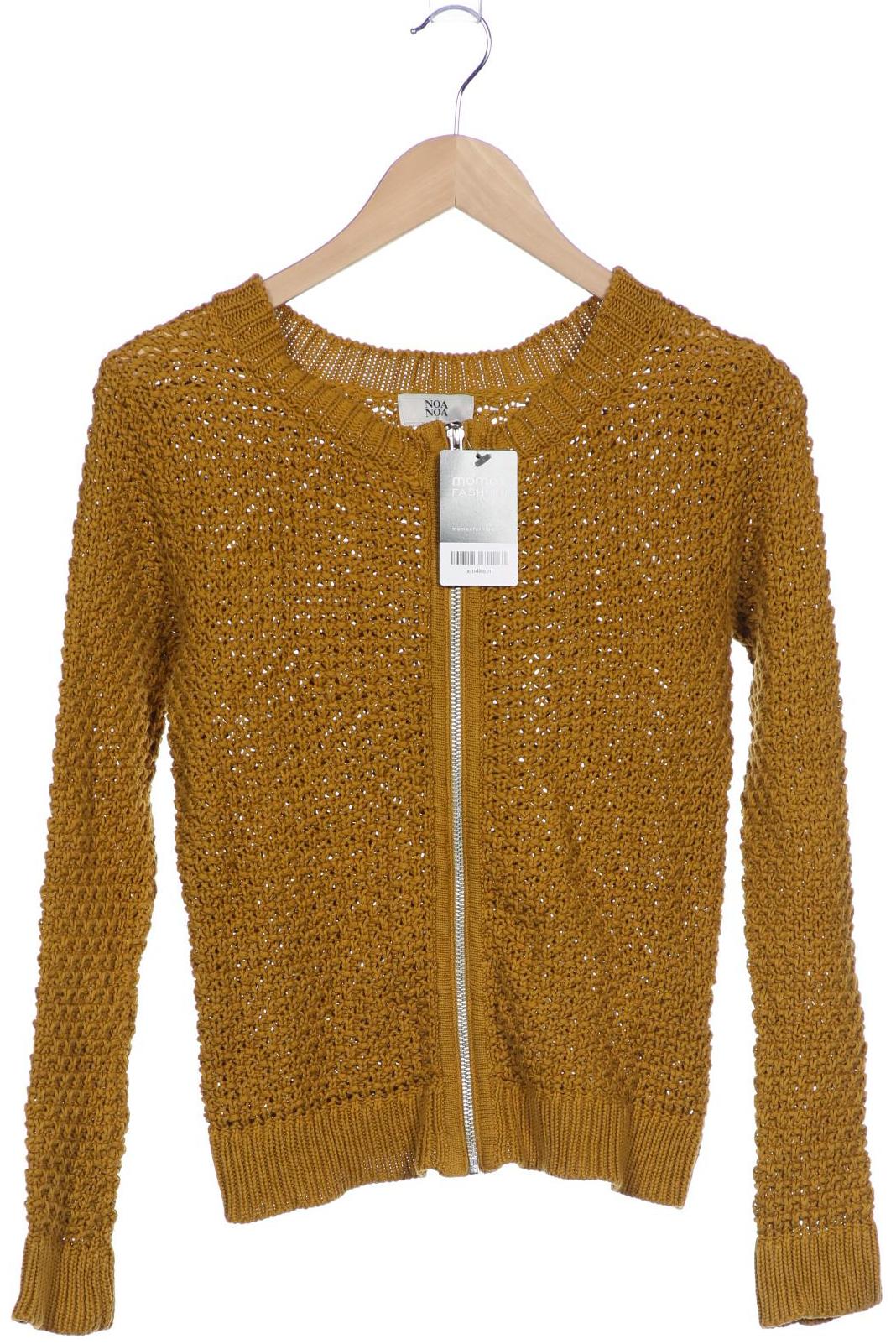 

Noa Noa Damen Strickjacke, braun, Gr. 34