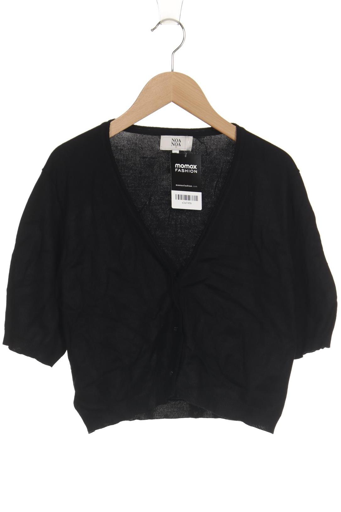 

Noa Noa Damen Strickjacke, schwarz, Gr. 38