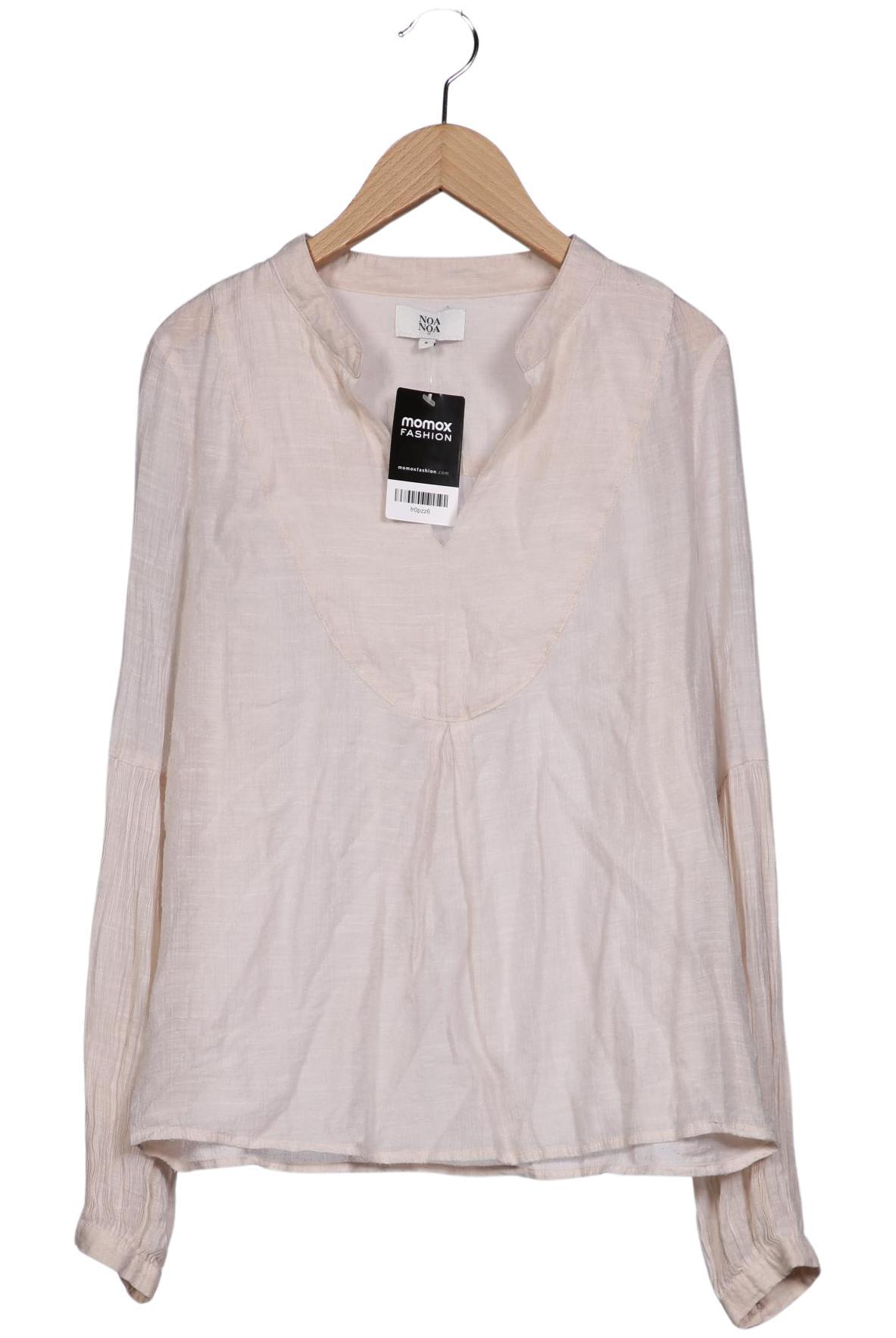 

Noa Noa Damen Langarmshirt, beige, Gr. 36