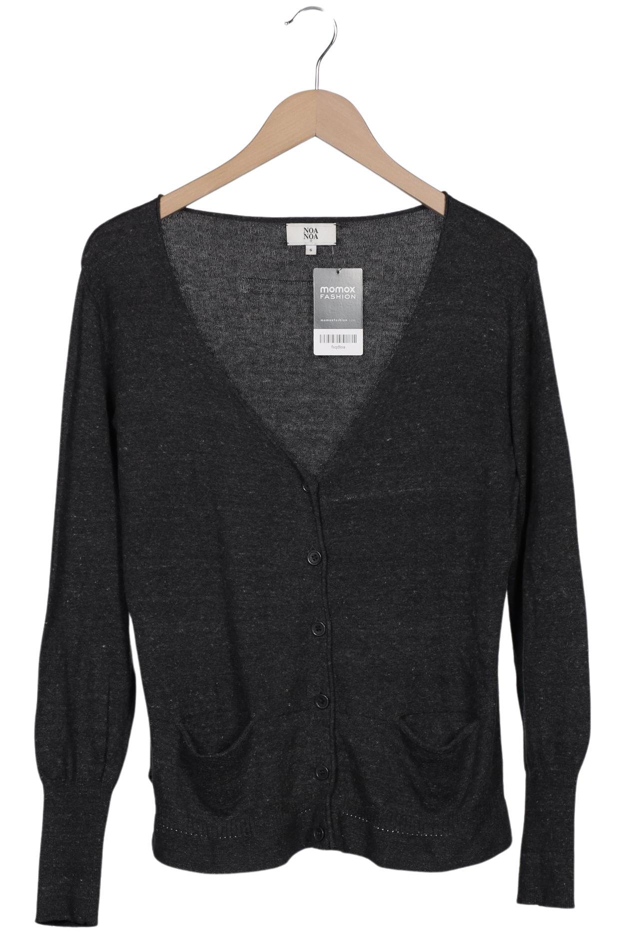 

Noa Noa Damen Strickjacke, grau, Gr. 36