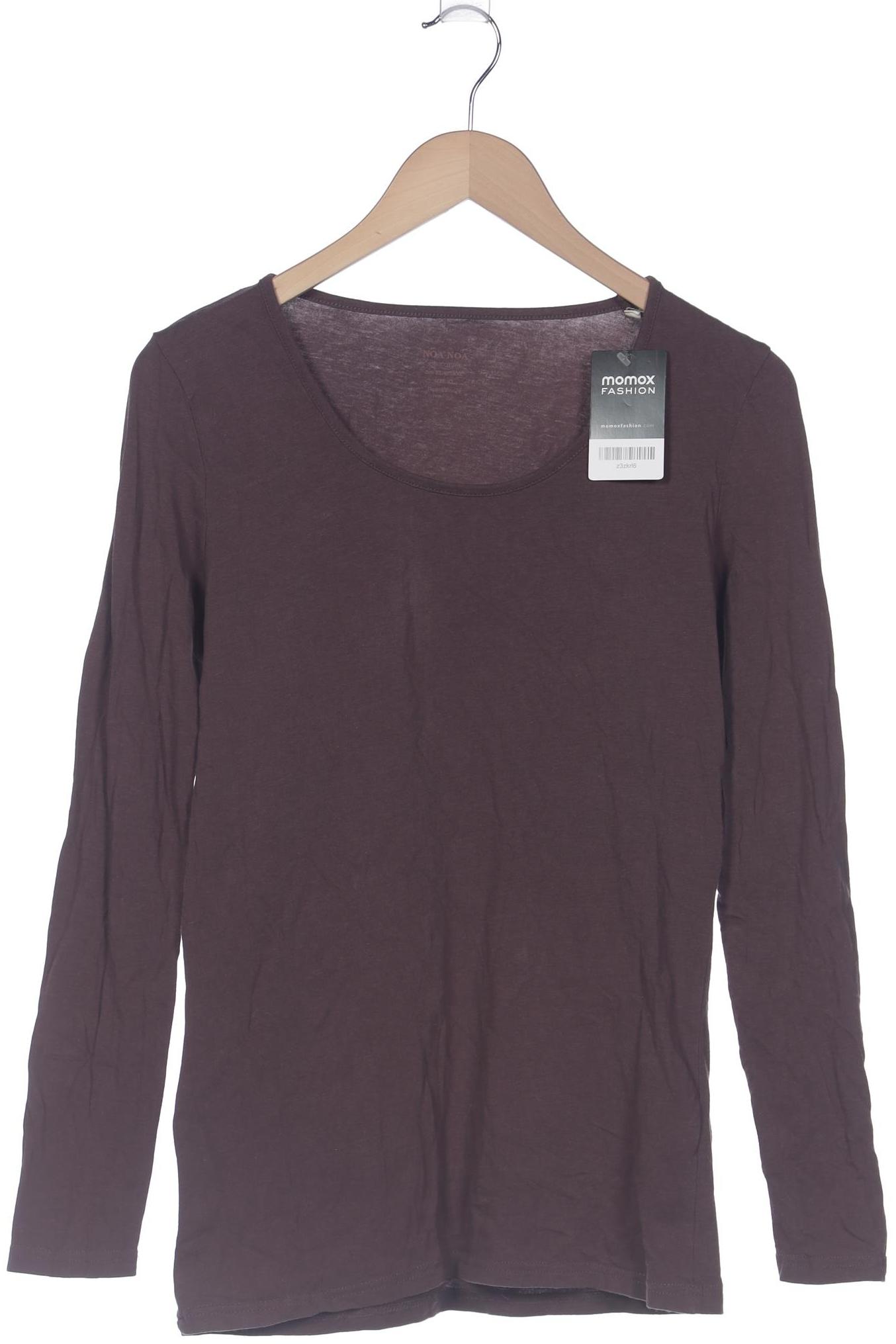 

Noa Noa Damen Langarmshirt, braun, Gr. 44