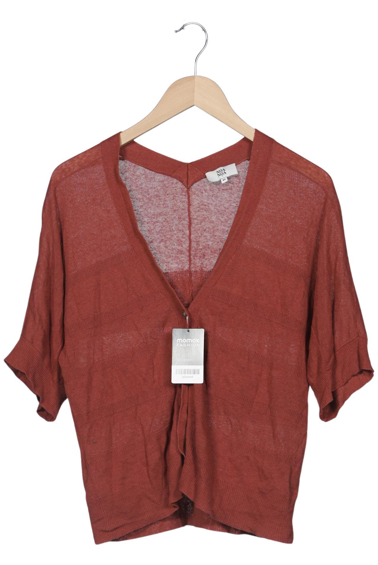 

Noa Noa Damen Strickjacke, braun, Gr. 34
